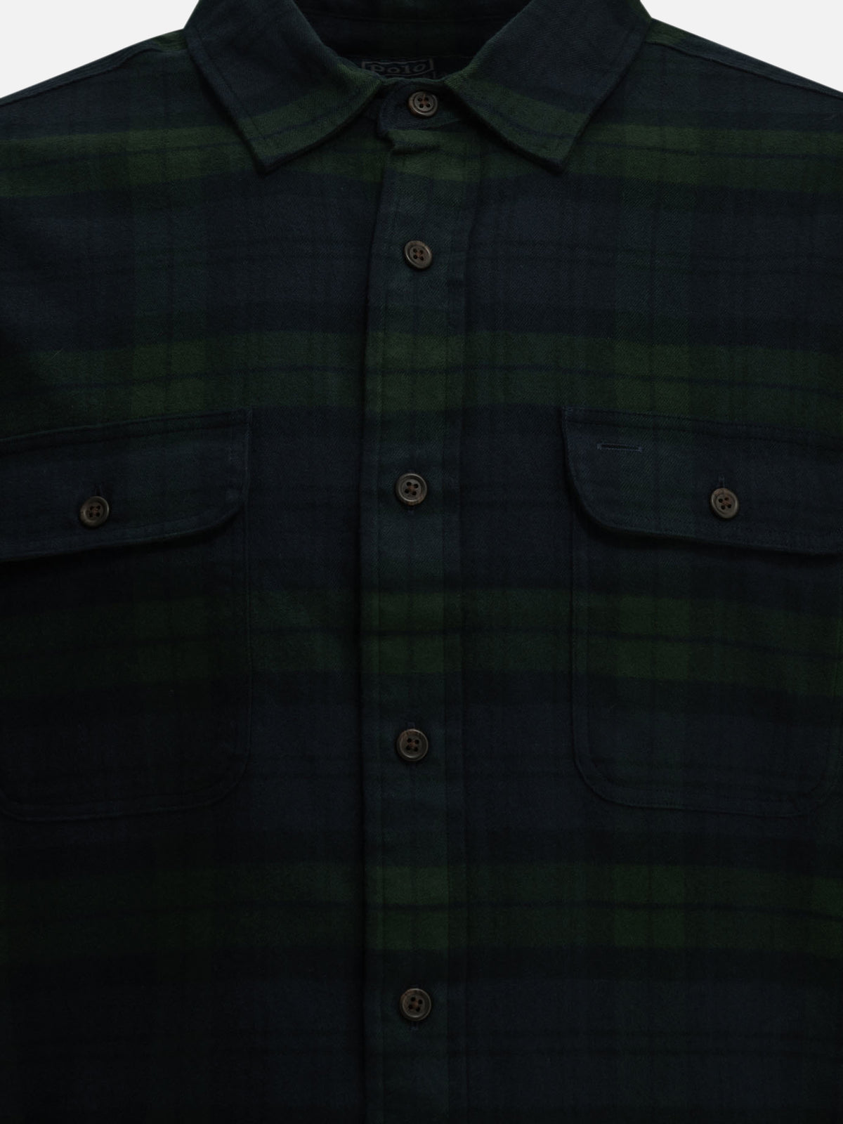 Polo Ralph Lauren Classic-fit casual plaid shirt Blue - VIETTI
