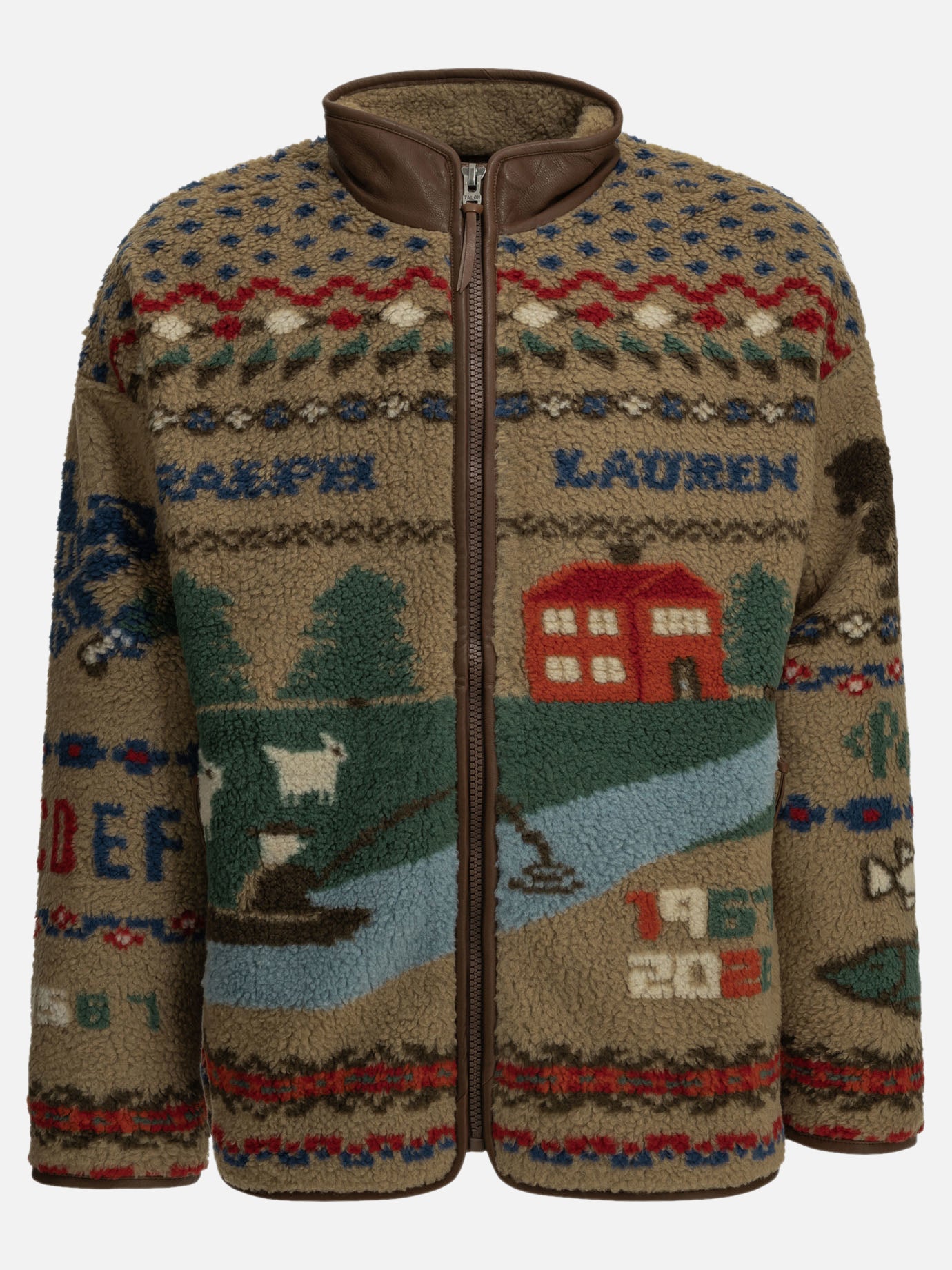 Fleece jackets Graphics  Beige - Polo Ralph Lauren Men | PDP | VIETTI Online Store | Zoom-Modal
