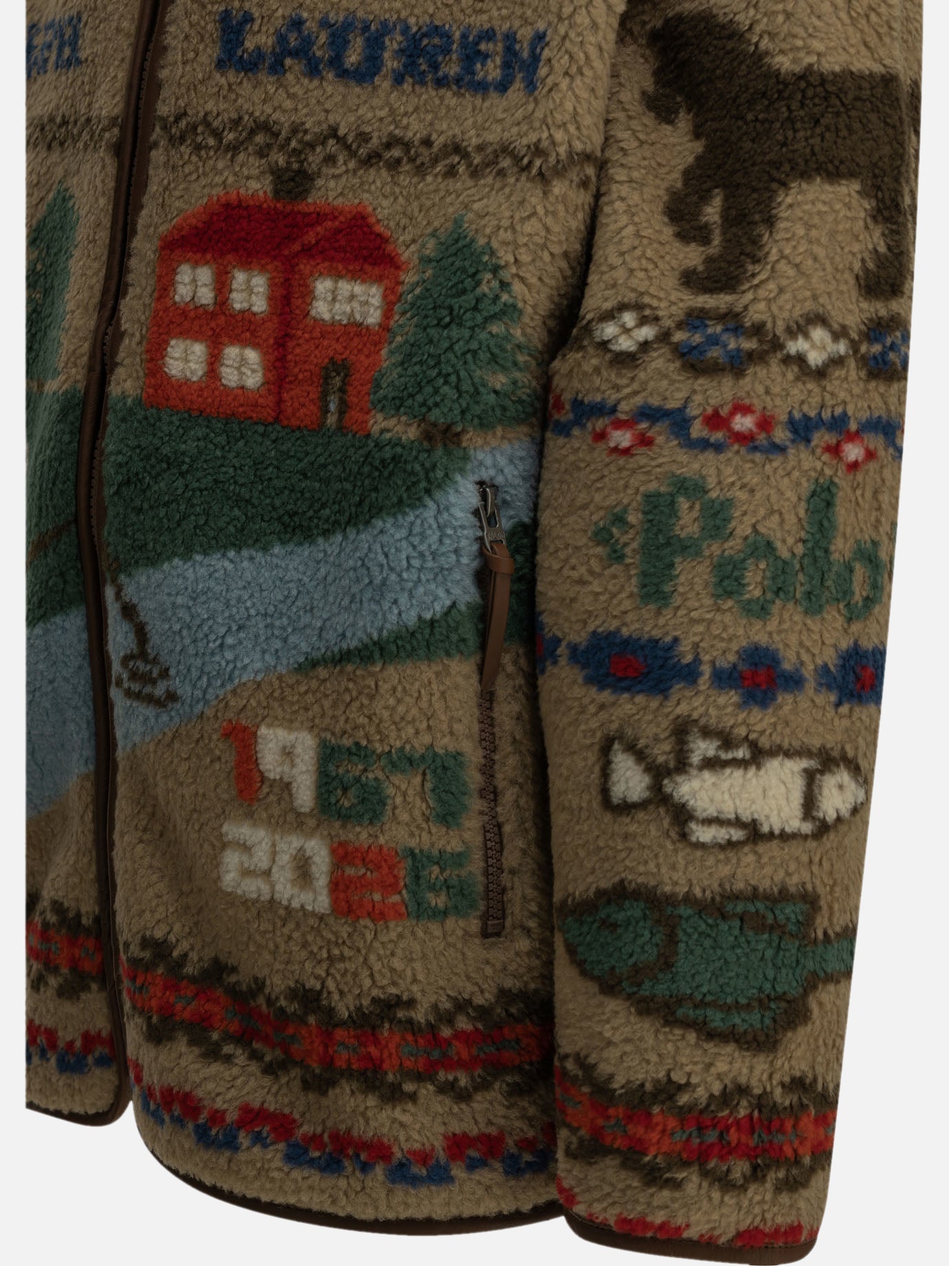 Fleece jackets Graphics  Beige - Polo Ralph Lauren Men | PDP | VIETTI Online Store | thumbnail_4