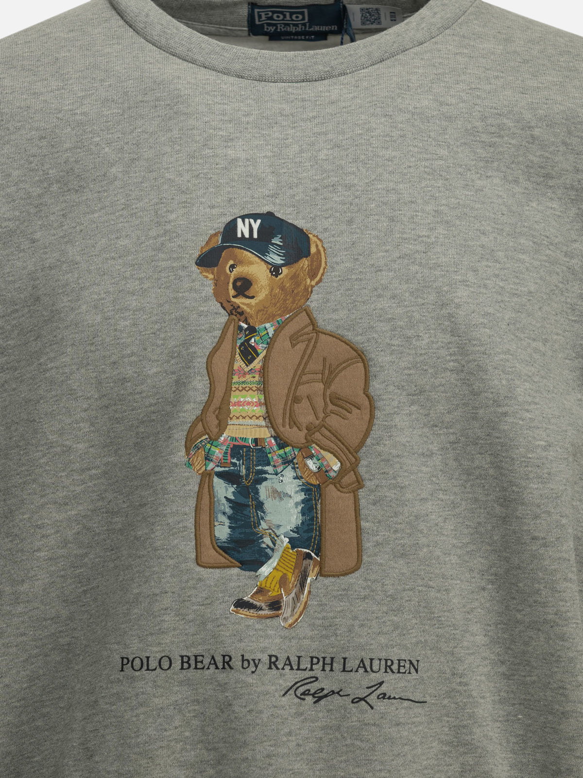 Polo Ralph Lauren "Polo Bear" Crew-Neck Sweatshirt Grey


