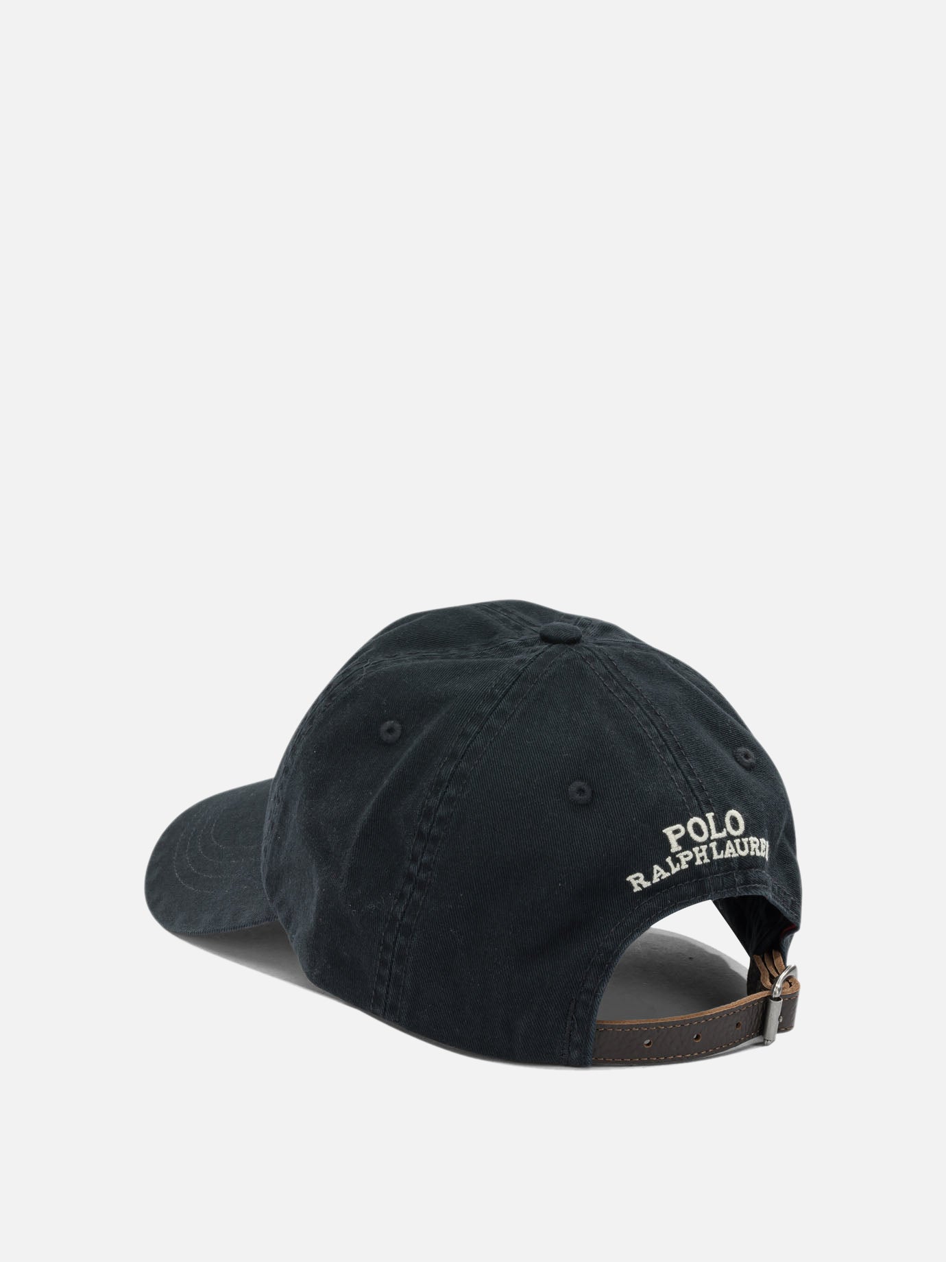 Cappelli da baseball 100% cotton - Secondary fabric: 100% leather  Nero - Polo Ralph Lauren Uomo | PDP | VIETTI Online Store | Zoom-Modal_3
