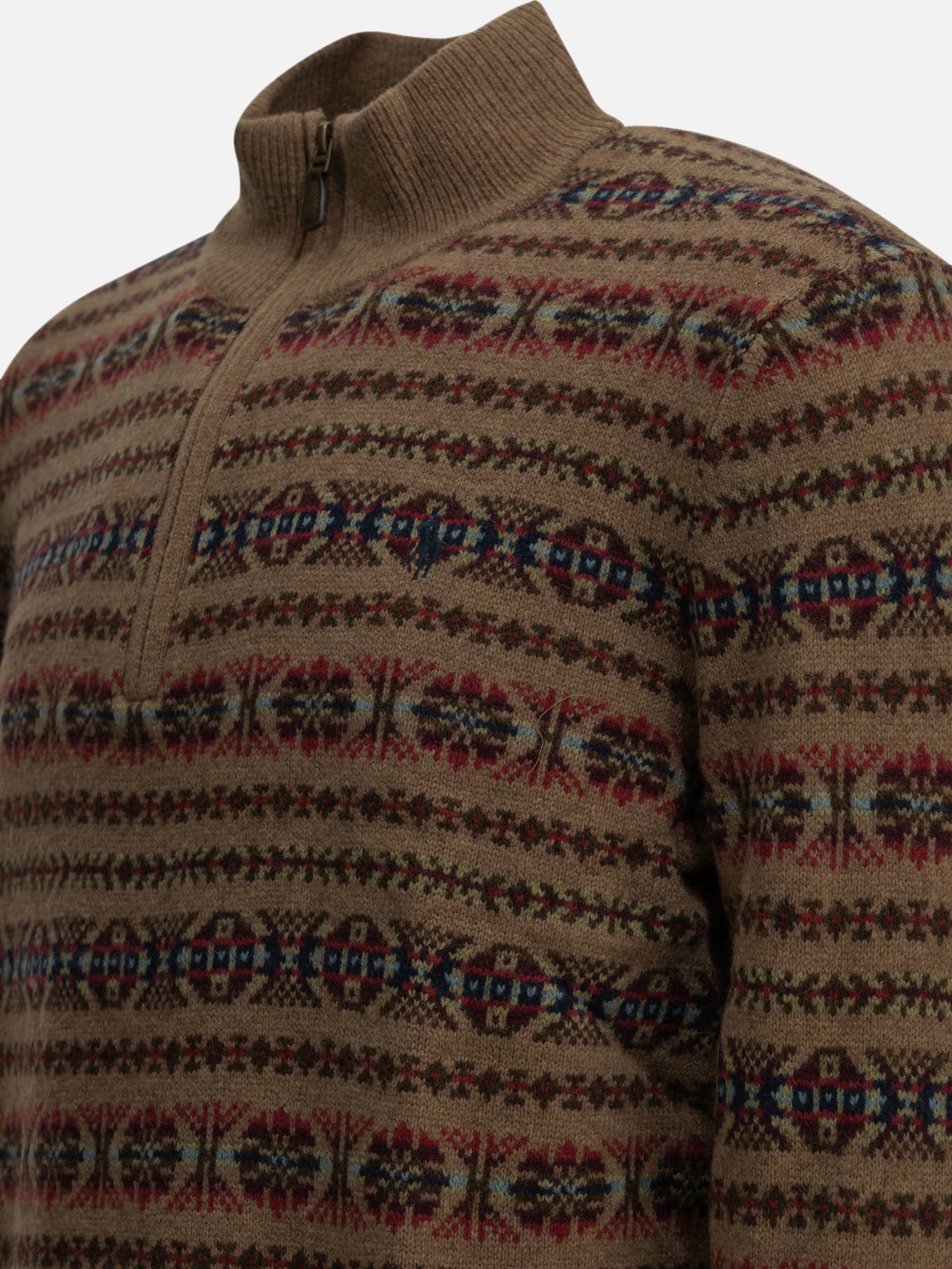 Half zip sweaters Textured knit  Multicolor - Polo Ralph Lauren Men | PDP | VIETTI Online Store | thumbnail_4