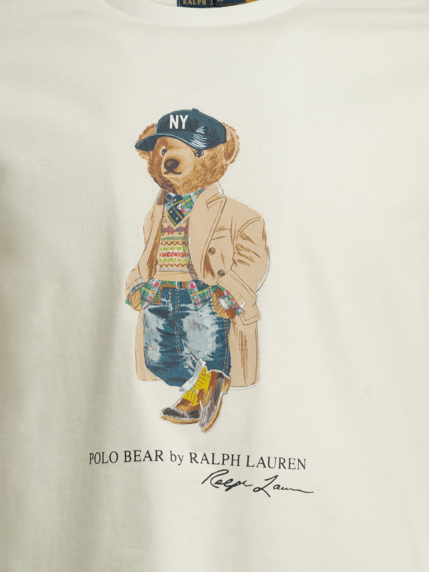 Crewneck t-shirts Logo  White - Polo Ralph Lauren Men | PDP | VIETTI Online Store | Zoom-Modal_3

