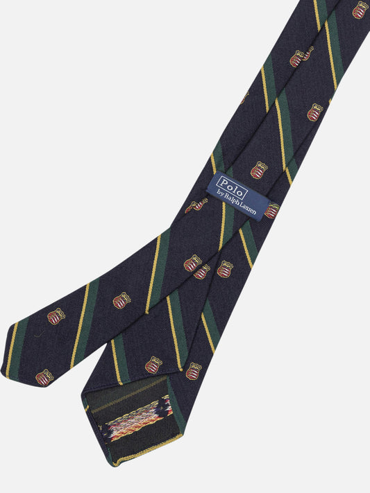 Polo Ralph Lauren "Club" Tie Blue

