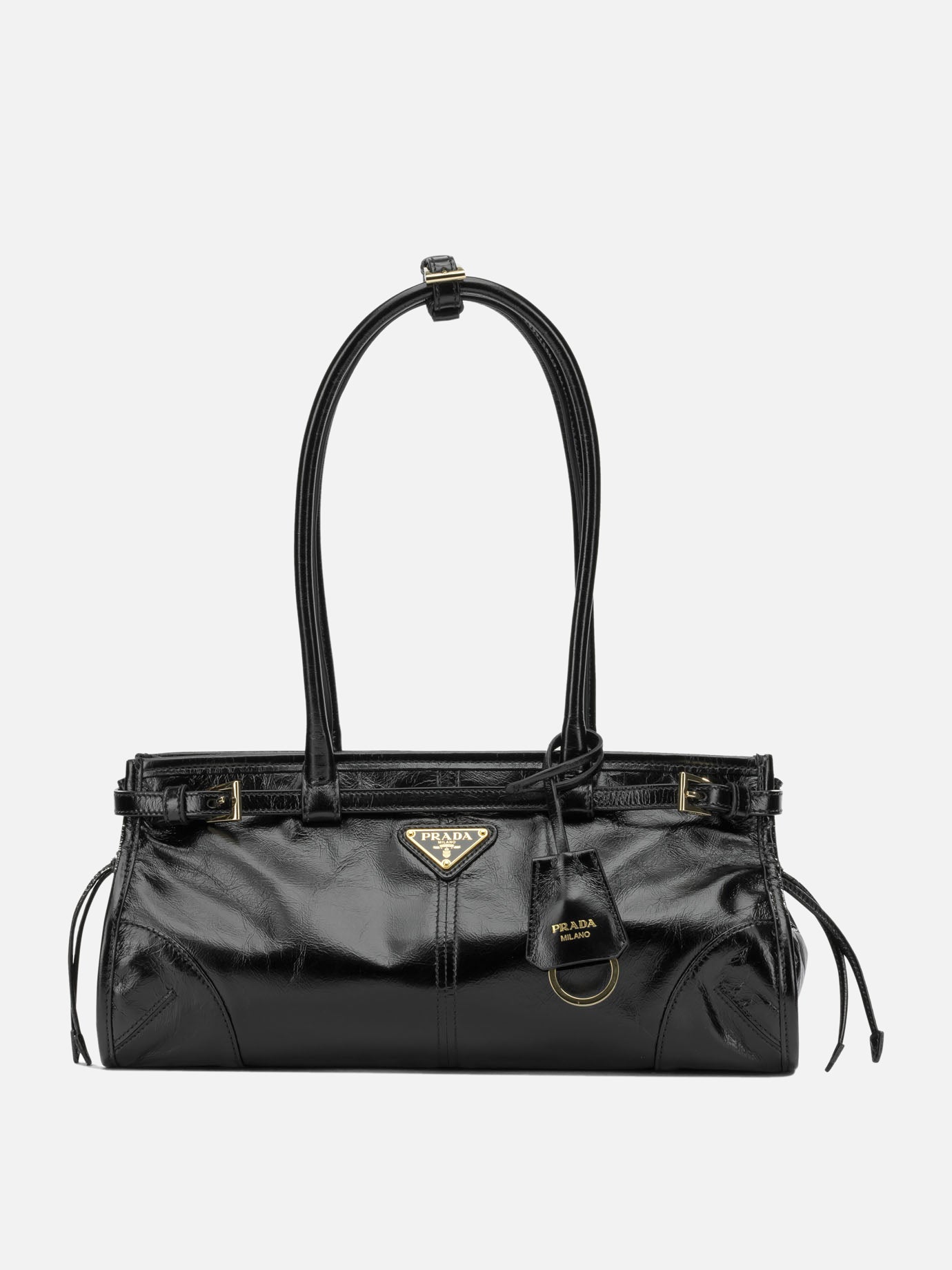Medium bags 100% calf leather  Black - Prada Women | PDP | VIETTI Online Store | thumbnail