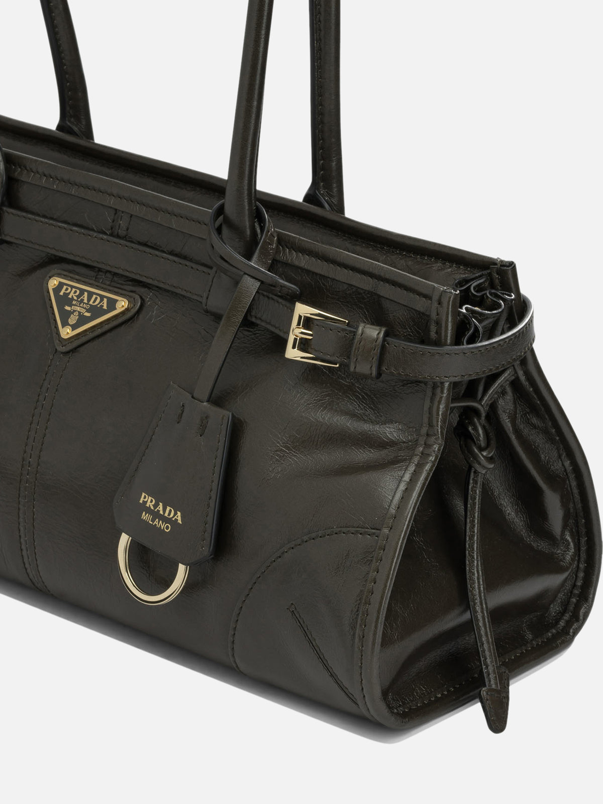 Prada "Bonnie" Medium handbag Green

