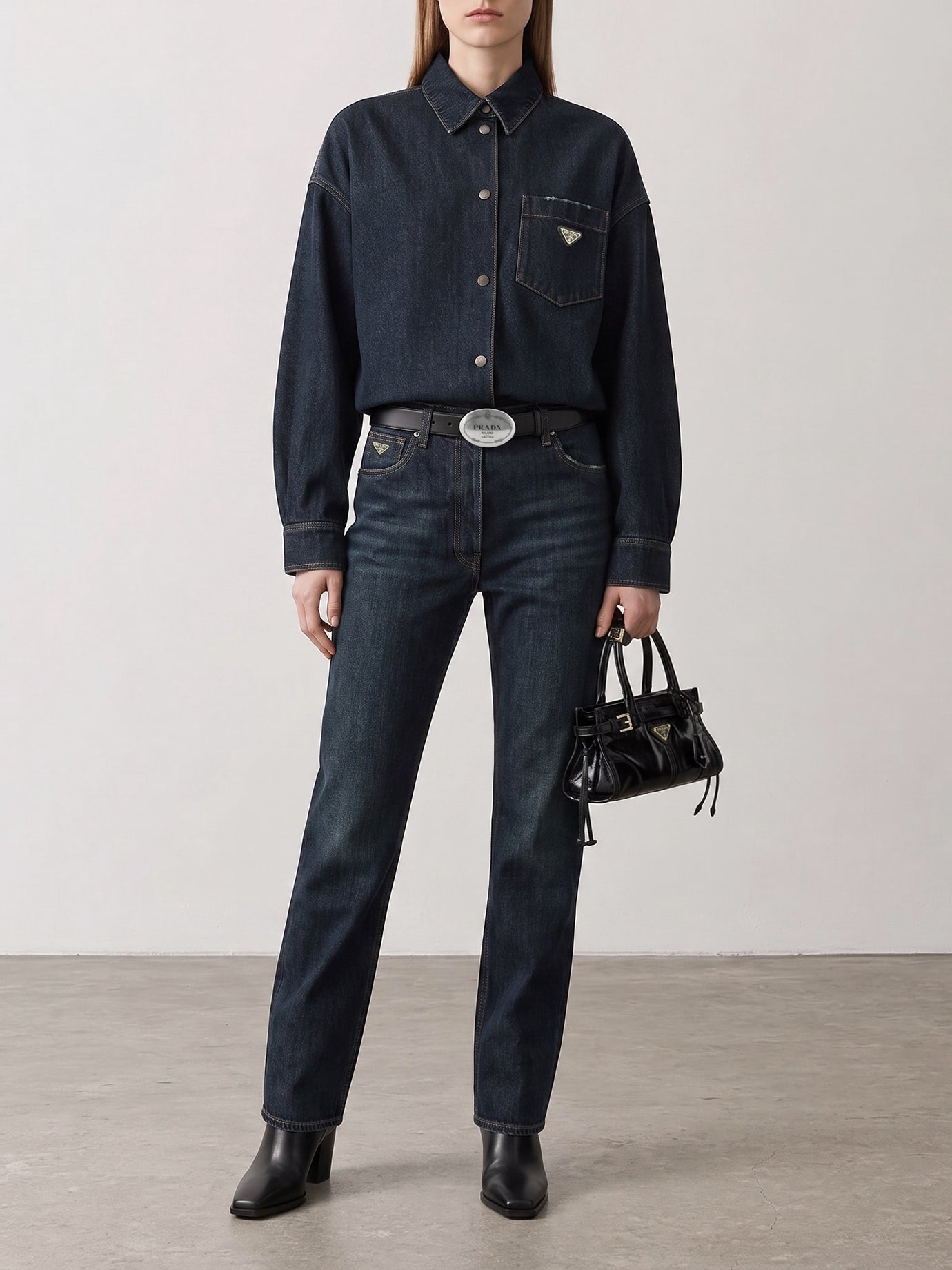 Small bags 100% calf leather  Black - Prada Women | PDP | VIETTI Online Store | Zoom-Modal_2
