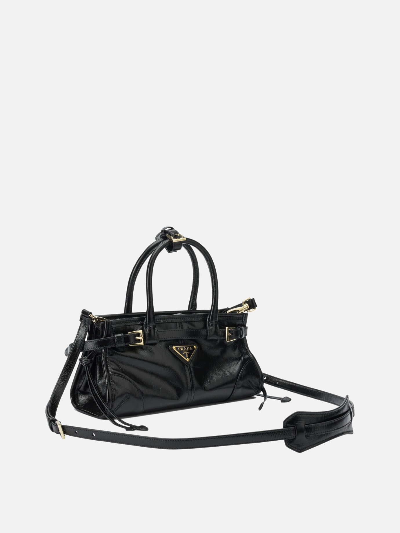 Borse piccole 100% calf leather  Nero - Prada Donna | PDP | VIETTI Online Store | thumbnail_2