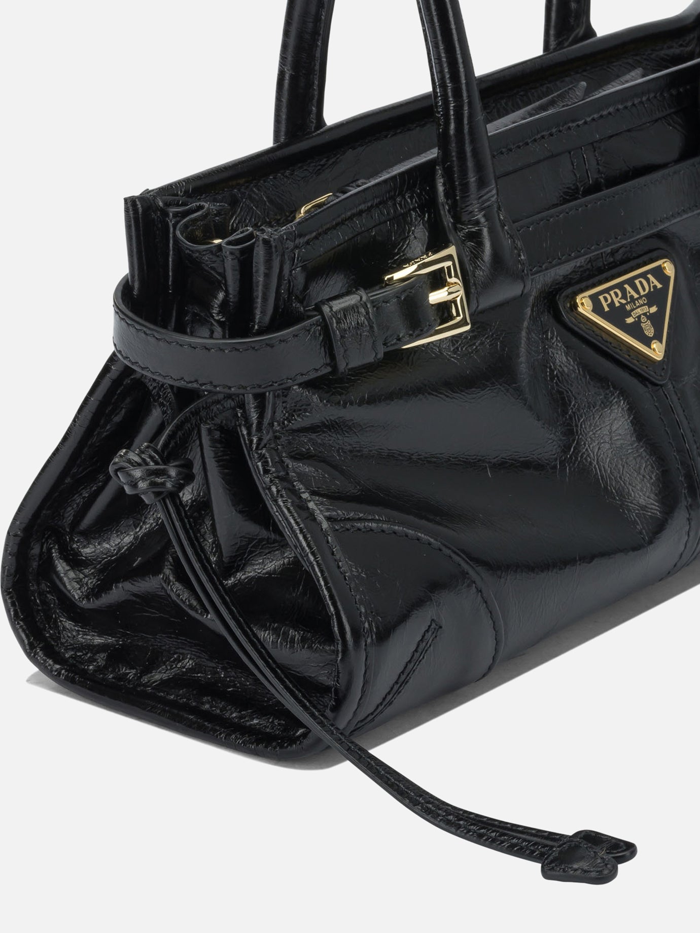 Borse piccole 100% calf leather  Nero - Prada Donna | PDP | VIETTI Online Store | thumbnail_4