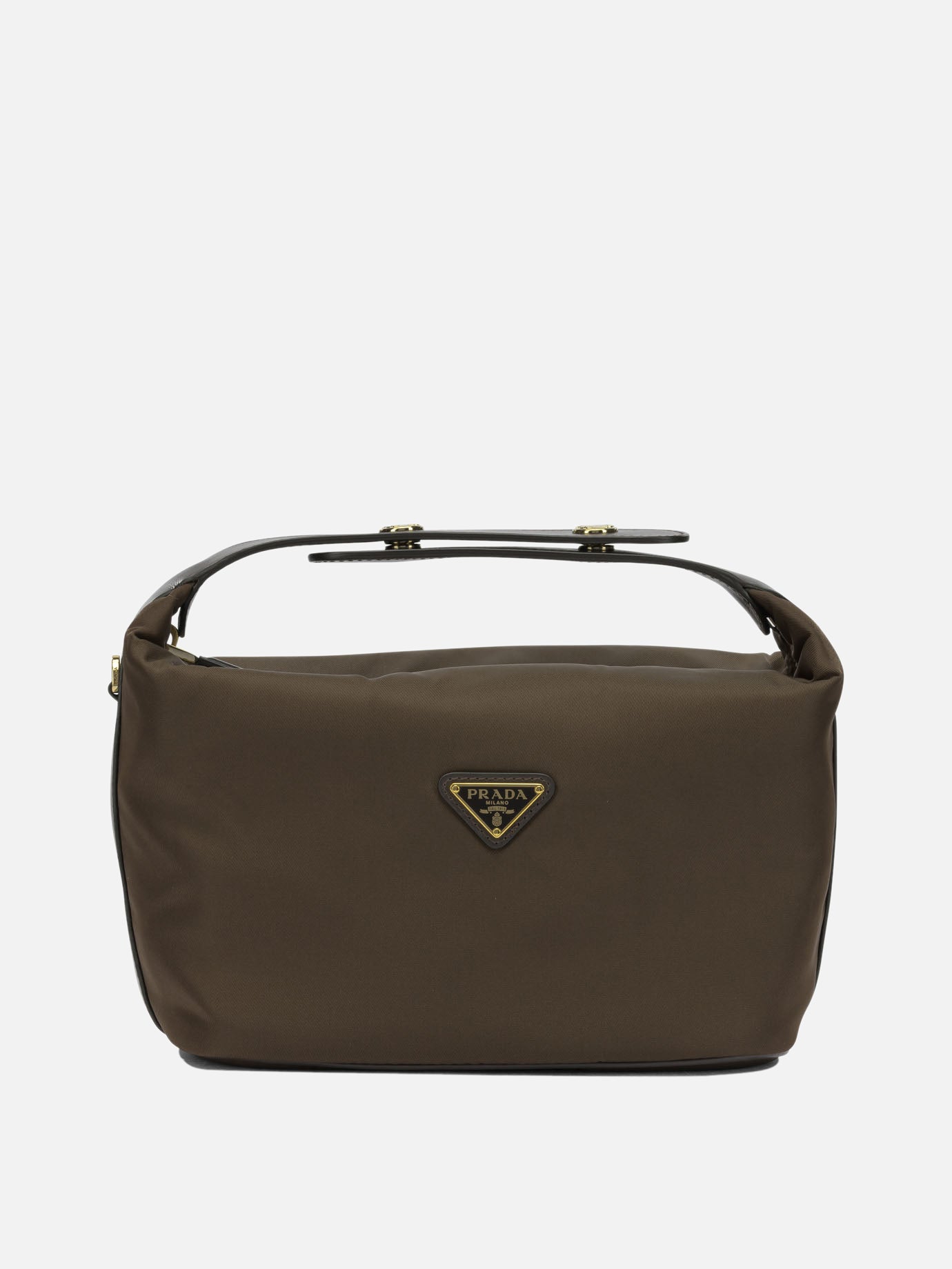 Small bags 100% calf leather - Lining: 100% recycled polyamide  Brown - Prada Women | PDP | VIETTI Online Store | thumbnail