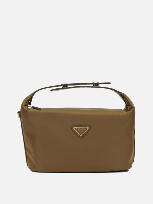 Small bags 100% calf leather - Lining: 100% recycled polyamide  Brown - Prada Women | PDP | VIETTI Online Store 
