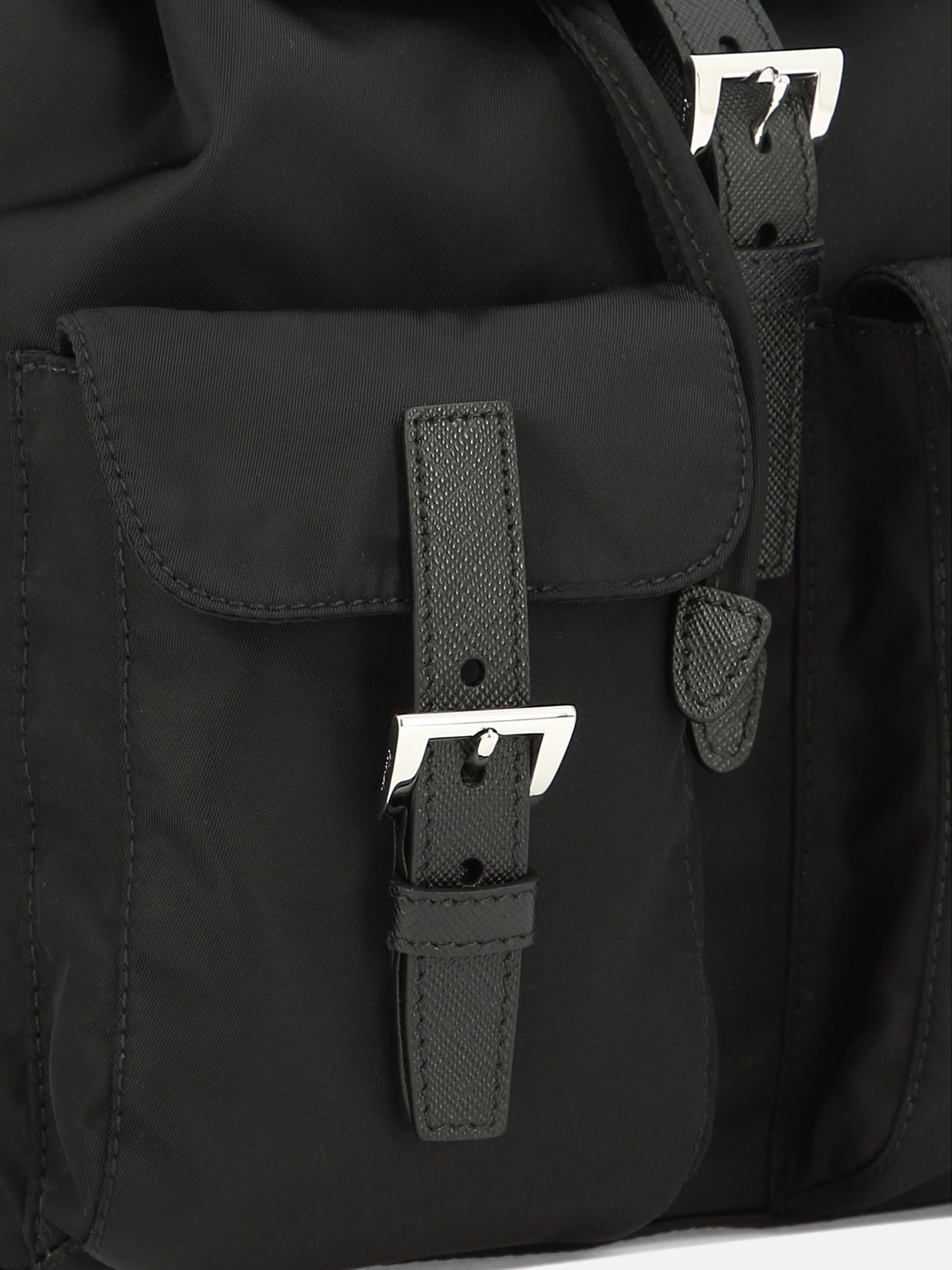 Zaini casual 100% recycled polyamide - 100% leather  Nero - Prada Donna | PDP | VIETTI Online Store | Zoom-Modal_4
