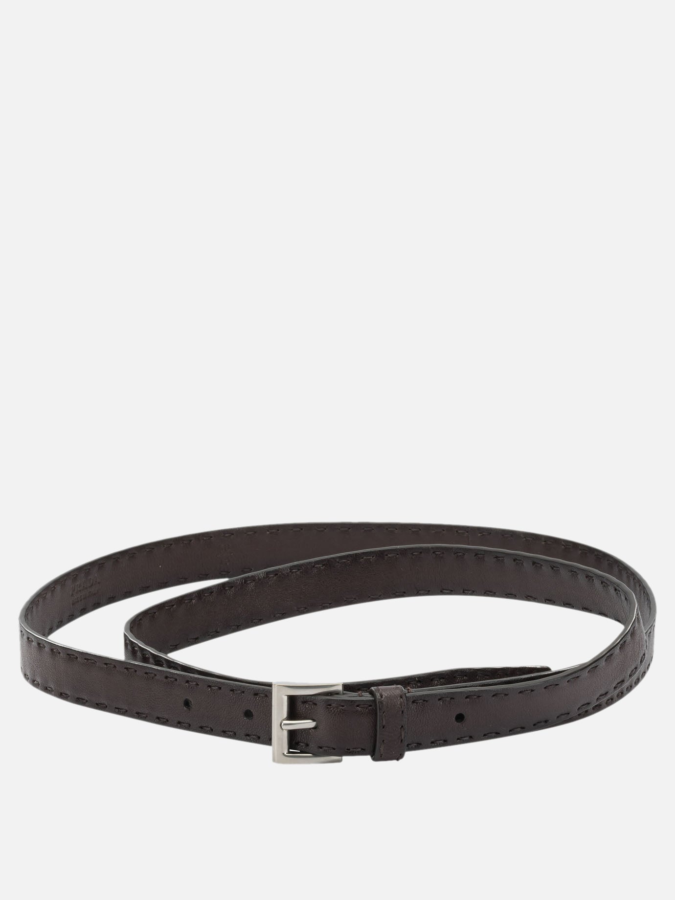 Leather belts 100% lamb leather  Brown - Prada Women | PDP | VIETTI Online Store | thumbnail
