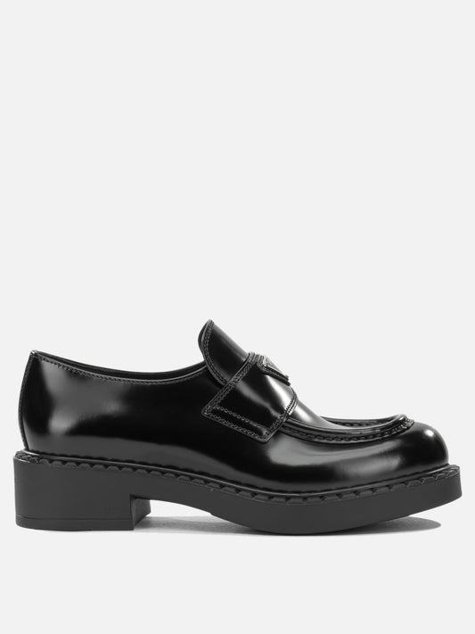 Loafers 100% calf leather  Black - Prada Women | PDP | VIETTI Online Store 
