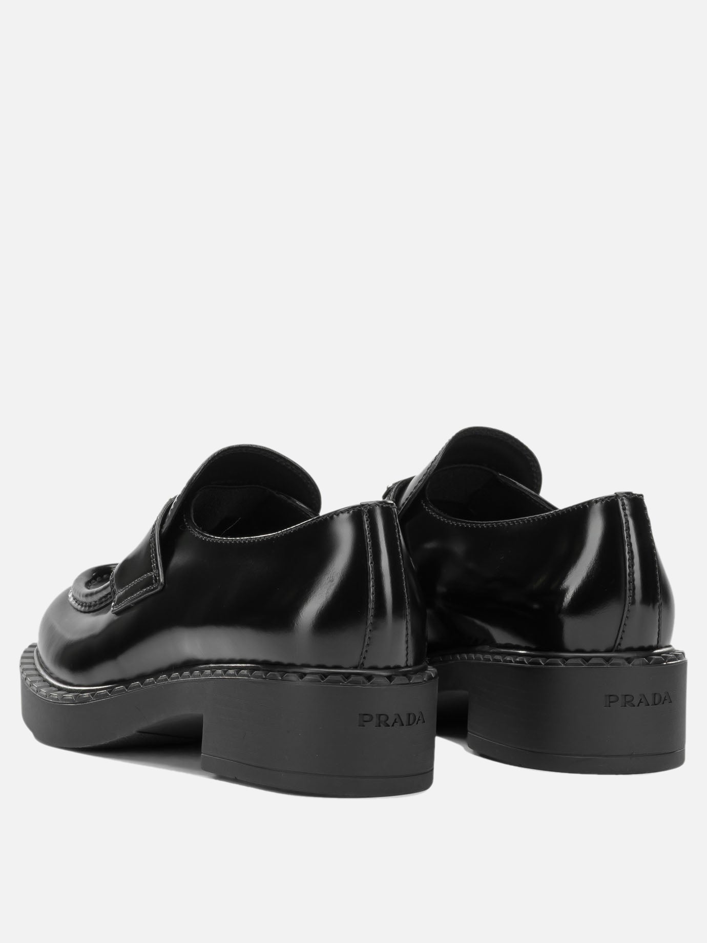 Loafers 100% calf leather  Black - Prada Women | PDP | VIETTI Online Store | Zoom-Modal_4
