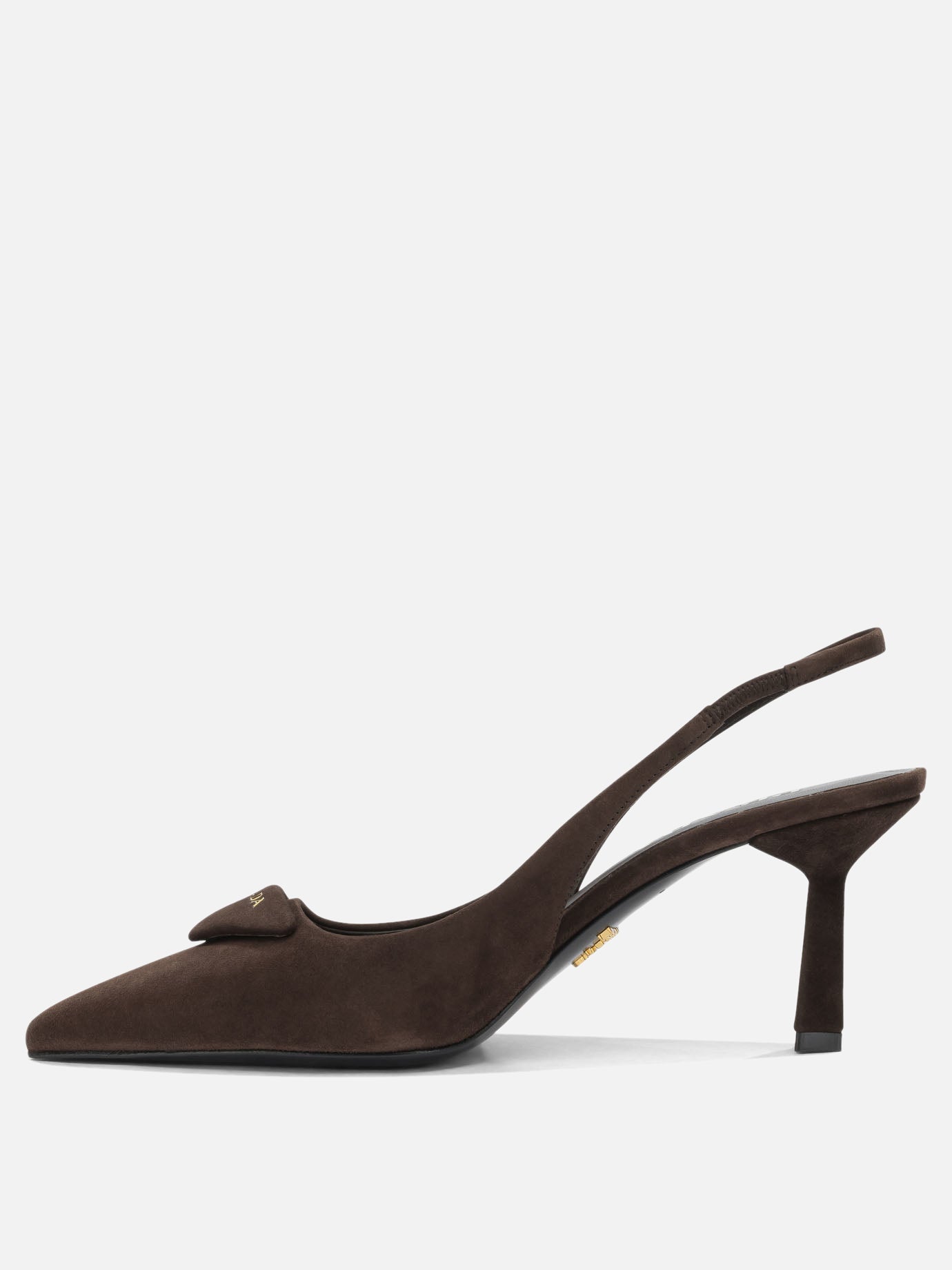 Slingbacks 100% calf leather - 100% leather  Brown - Prada Women | PDP | VIETTI Online Store | Zoom-Modal_3

