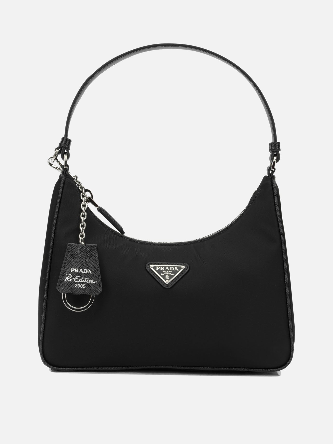 Small bags 100% recycled polyamide 100% leather  Black - Prada Women | PDP | VIETTI Online Store | thumbnail