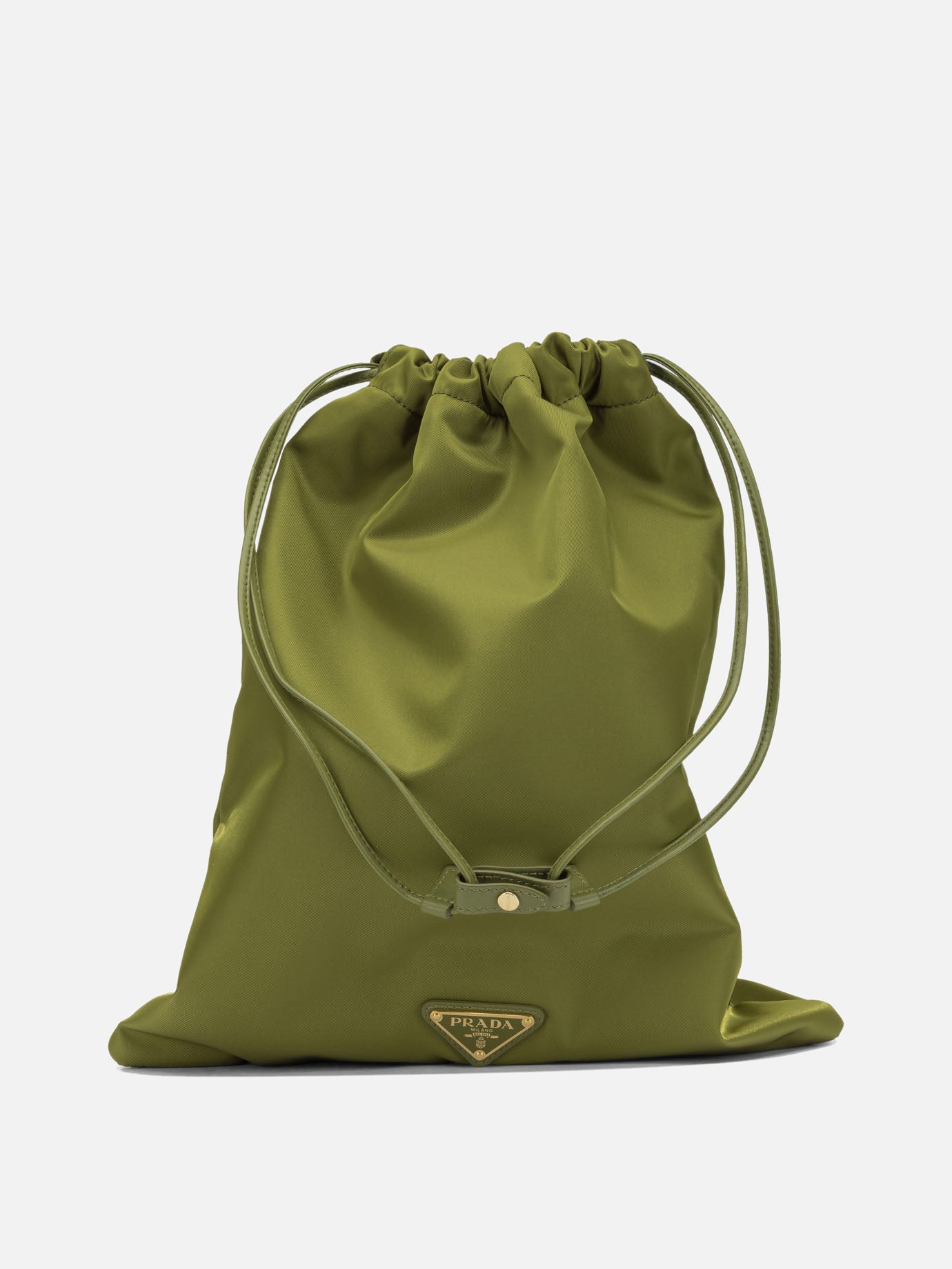 Pouch 100% recycled polyamide  Green - Prada Women | PDP | VIETTI Online Store | thumbnail