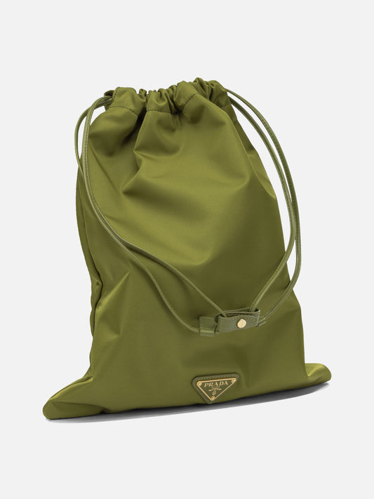 Pouch 100% recycled polyamide  Green - Prada Women | PLP | VIETTI Online Store | 2
