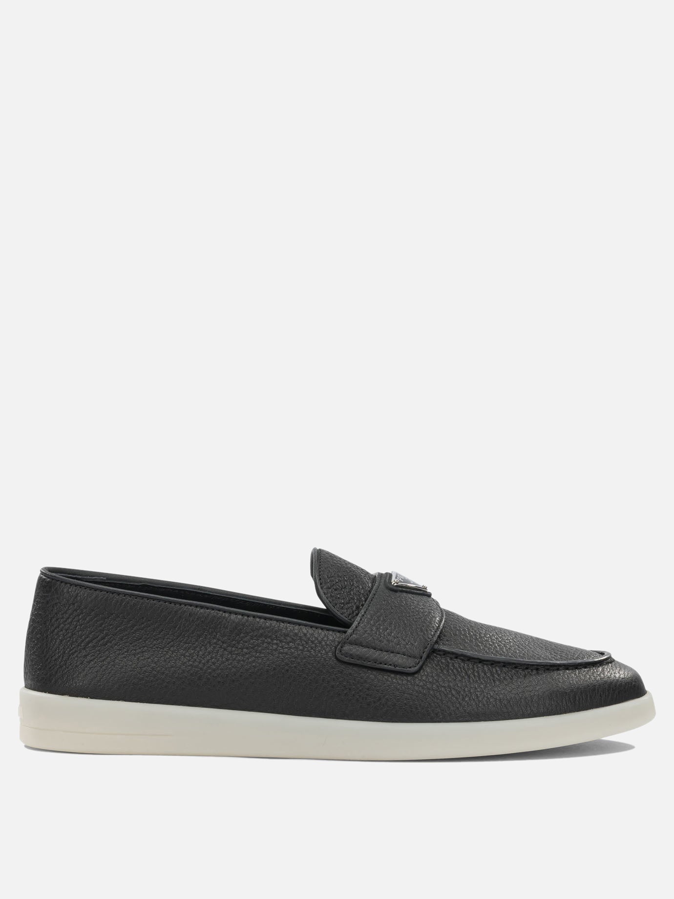 Loafers 100% calf leather - 100% rubber  Black - Prada Men | PDP | VIETTI Online Store | Zoom-Modal
