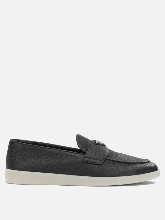 Loafers 100% calf leather - 100% rubber  Black - Prada Men | PLP | VIETTI Online Store 
