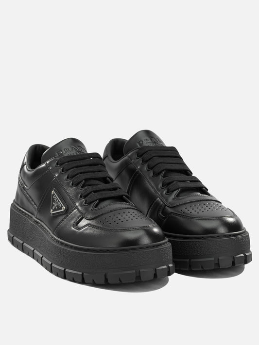 Sneaker basse 100% calf leather  Nero - Prada Uomo | PDP | VIETTI Online Store | 2
