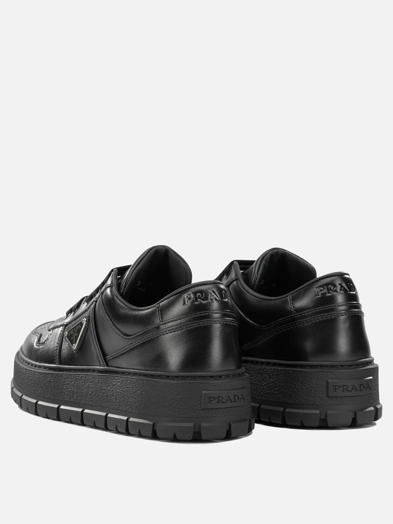 Sneaker basse 100% calf leather  Nero - Prada Uomo | PDP | VIETTI Online Store | Zoom-Modal_4
