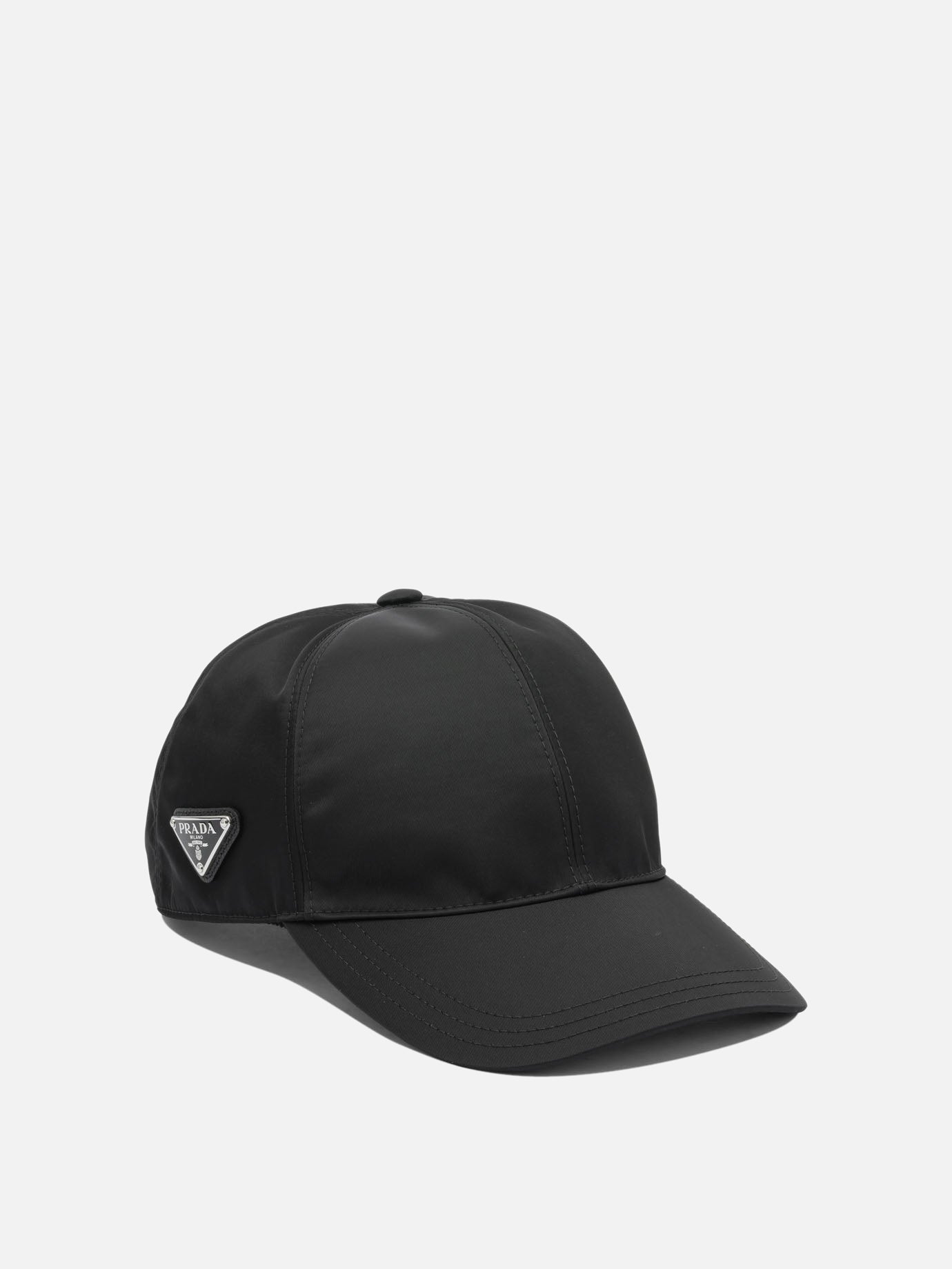 Baseball caps 100% recycled polyamide  Black - Prada Men | PDP | VIETTI Online Store | Zoom-Modal_2
