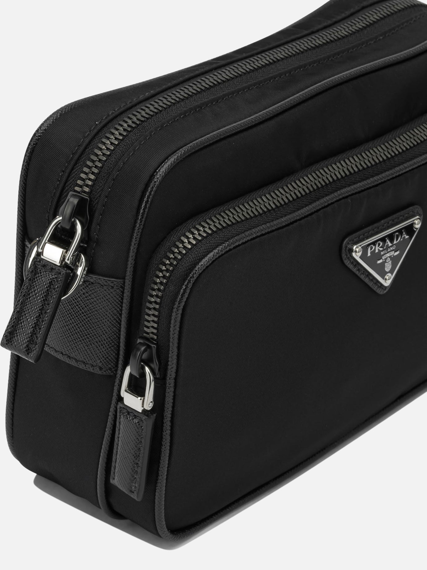 Small bags 100% polyamide 100% leather  Black - Prada Men | PDP | VIETTI Online Store | Zoom-Modal_4

