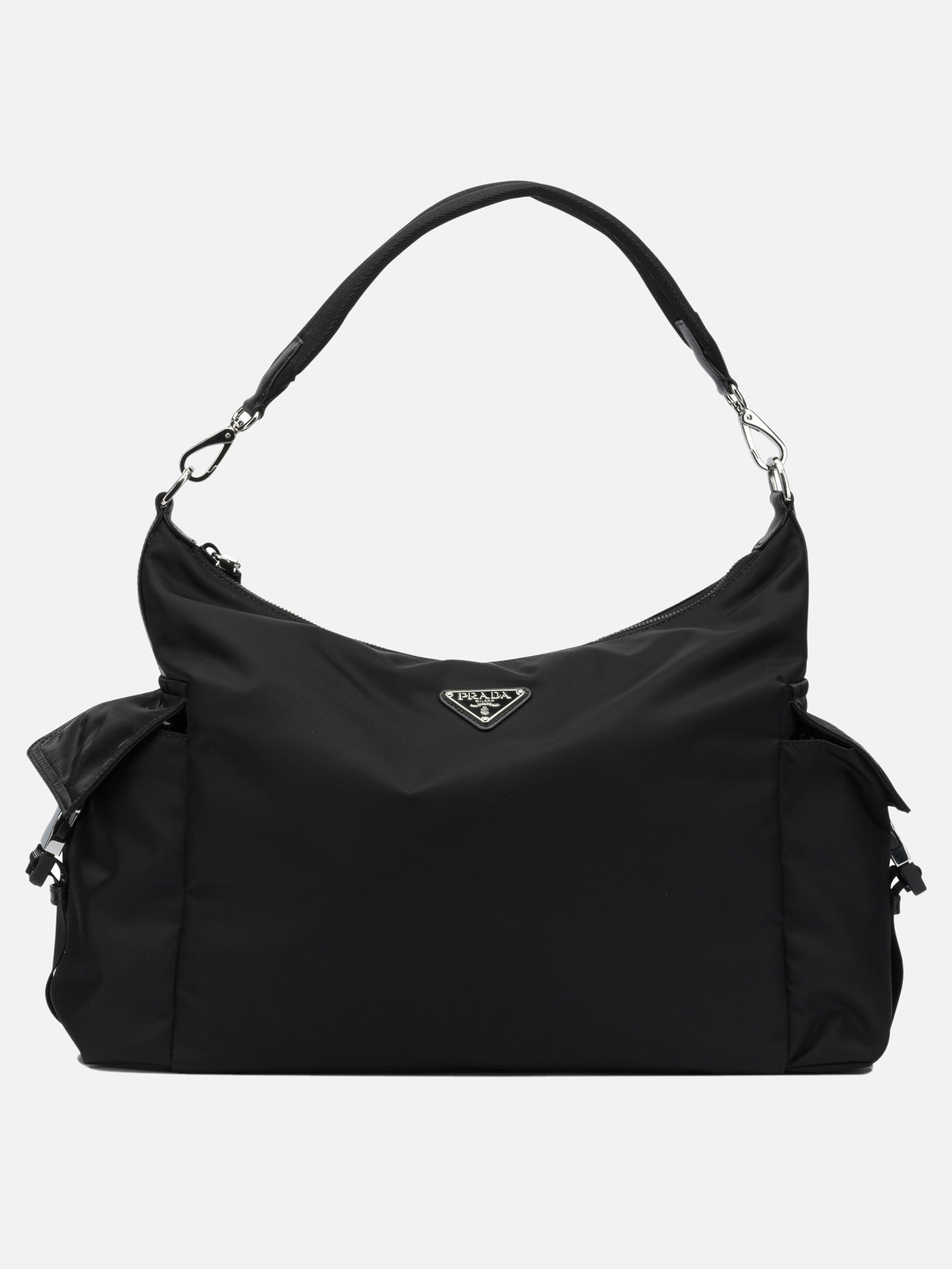 Prada "Explore" large shoulder bag Black

