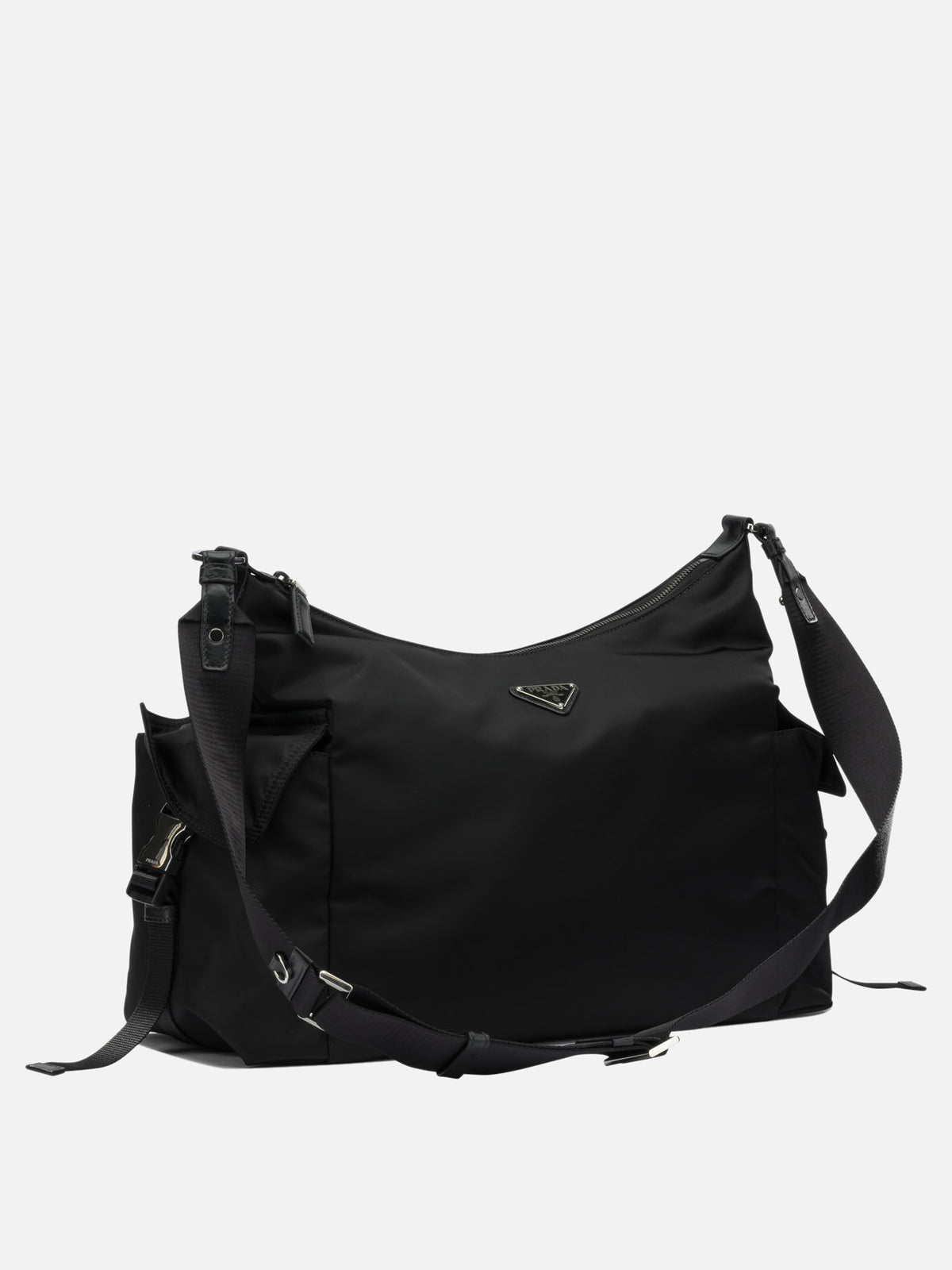 Prada "Explore" large shoulder bag Black

