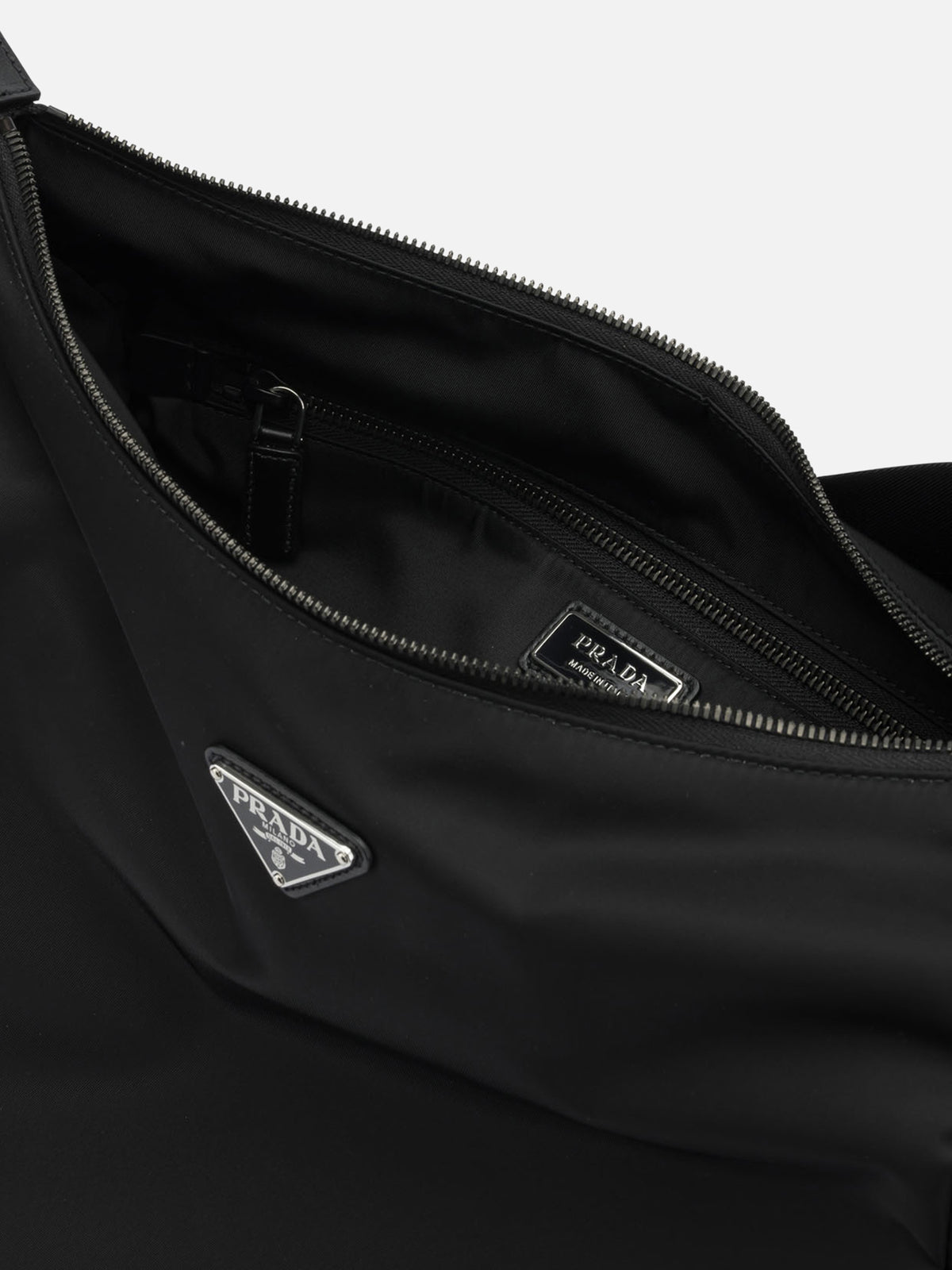 Prada "Explore" large shoulder bag Black - VIETTI