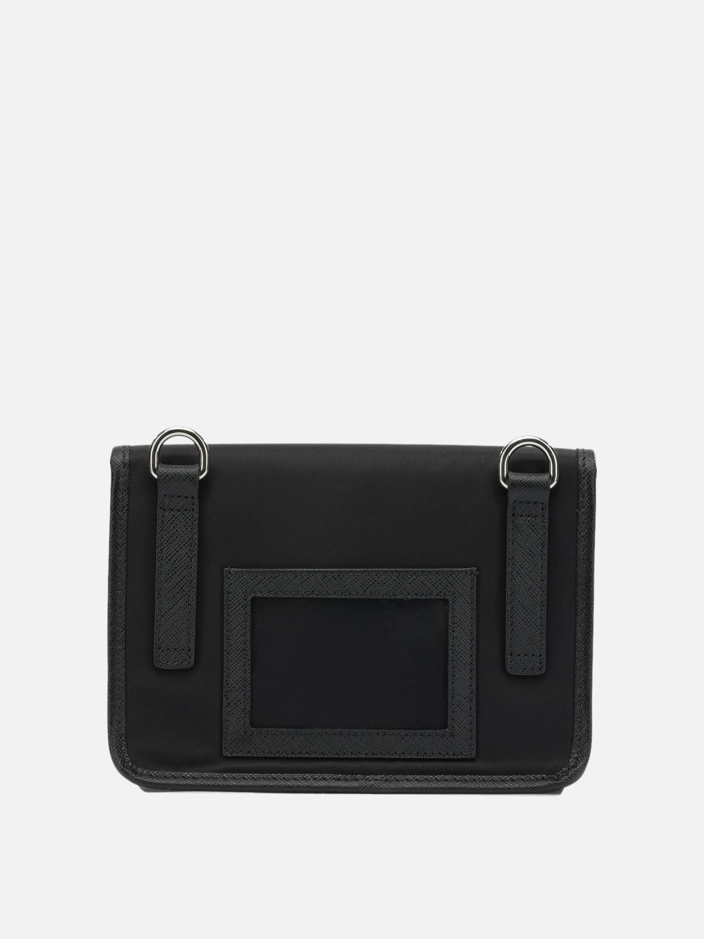 Accessori per cellulare 100% recycled polyamide - Other fabric: 100% calf leather  Nero - Prada Uomo | PDP | VIETTI Online Store | Zoom-Modal_3
