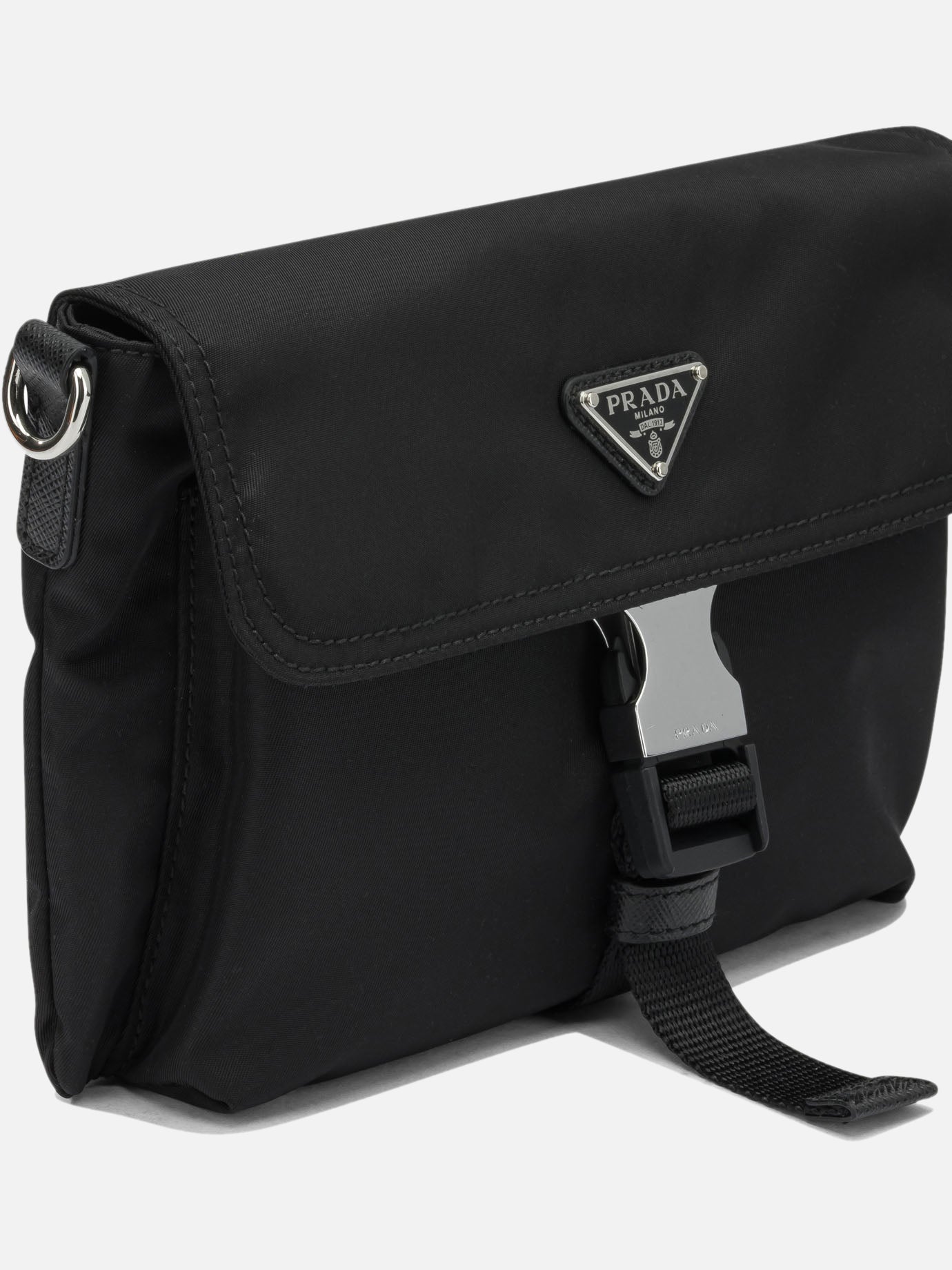 Small bags 100% recycled polyamide  Black - Prada Men | PDP | VIETTI Online Store | Zoom-Modal_4
