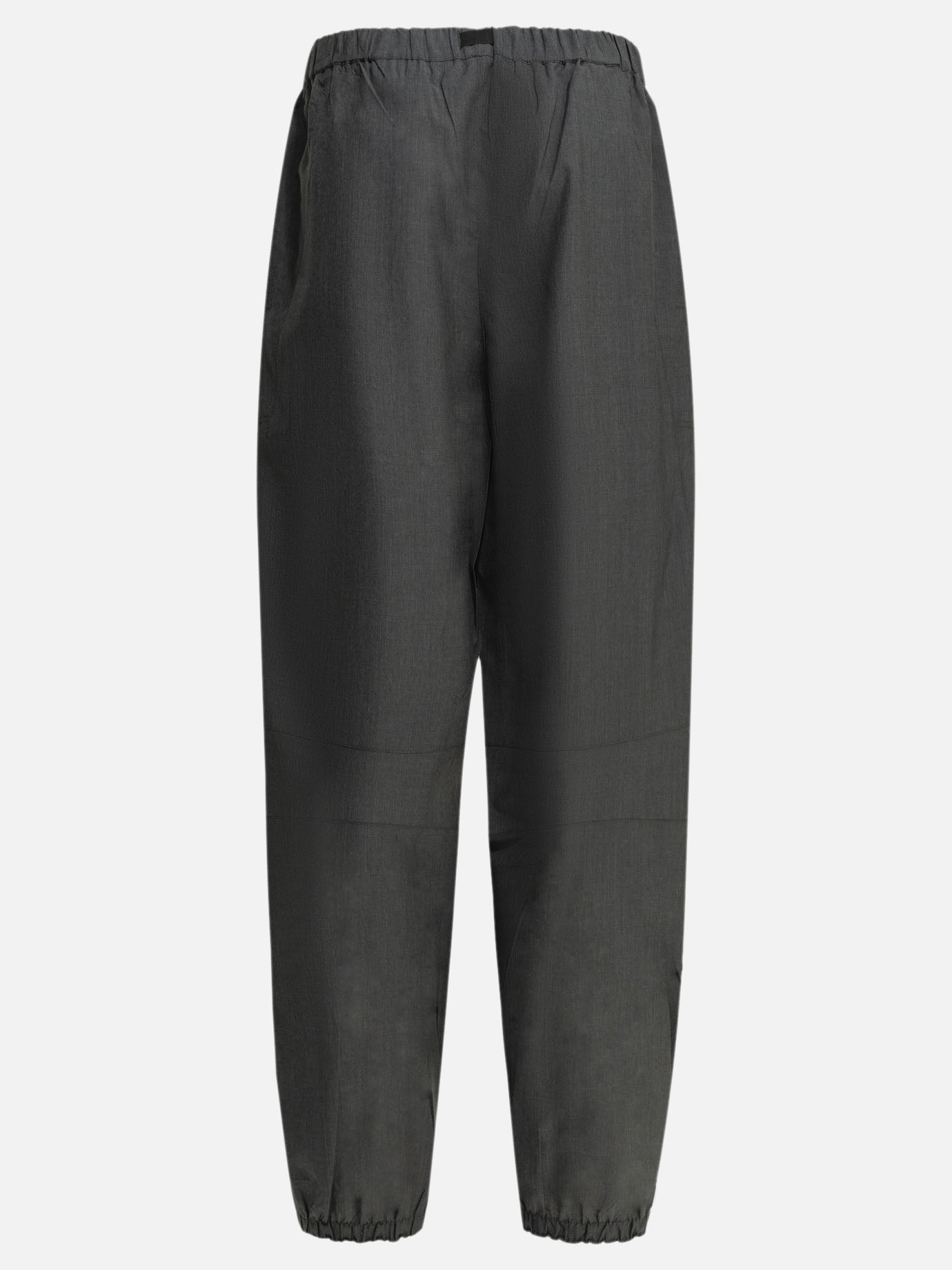 Cargo & parachute trousers Solid colour  Grey - Prada Women | PDP | VIETTI Online Store | thumbnail_2