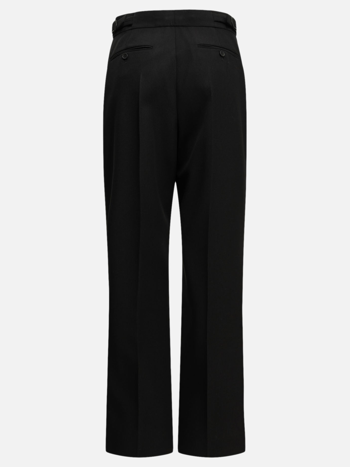 Prada Tailored pants with logo UP0419 Black - Men | VIETTI