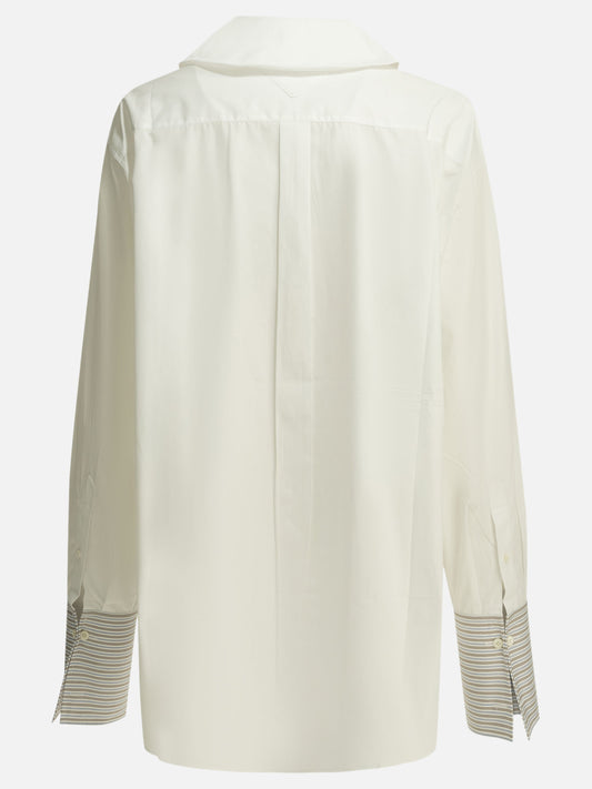 Casual shirts Logo  White - Prada Women | PDP | VIETTI Online Store | 2
