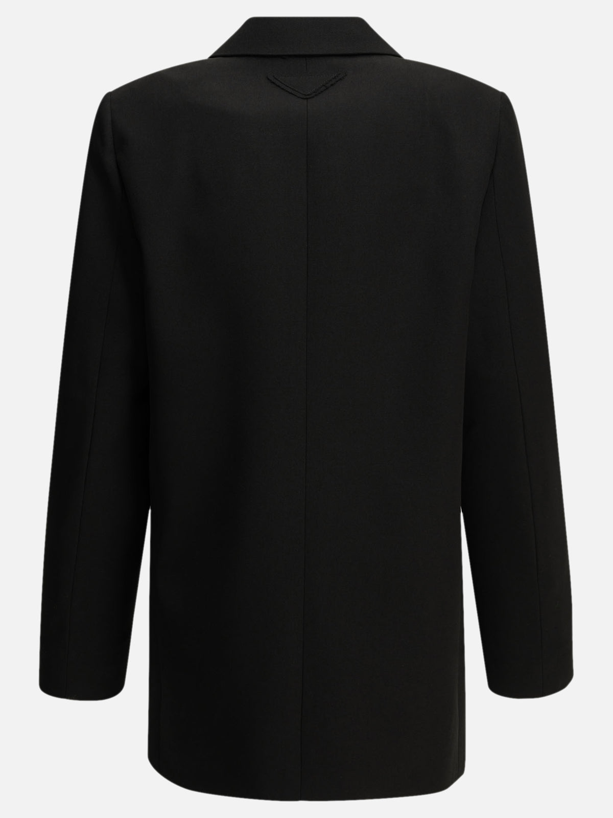 Prada Single-breasted wool blazer Black - VIETTI