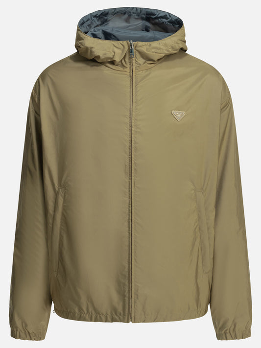 Giacche a vento Tinta unita  Beige - Prada Uomo | PDP | VIETTI Online Store 
