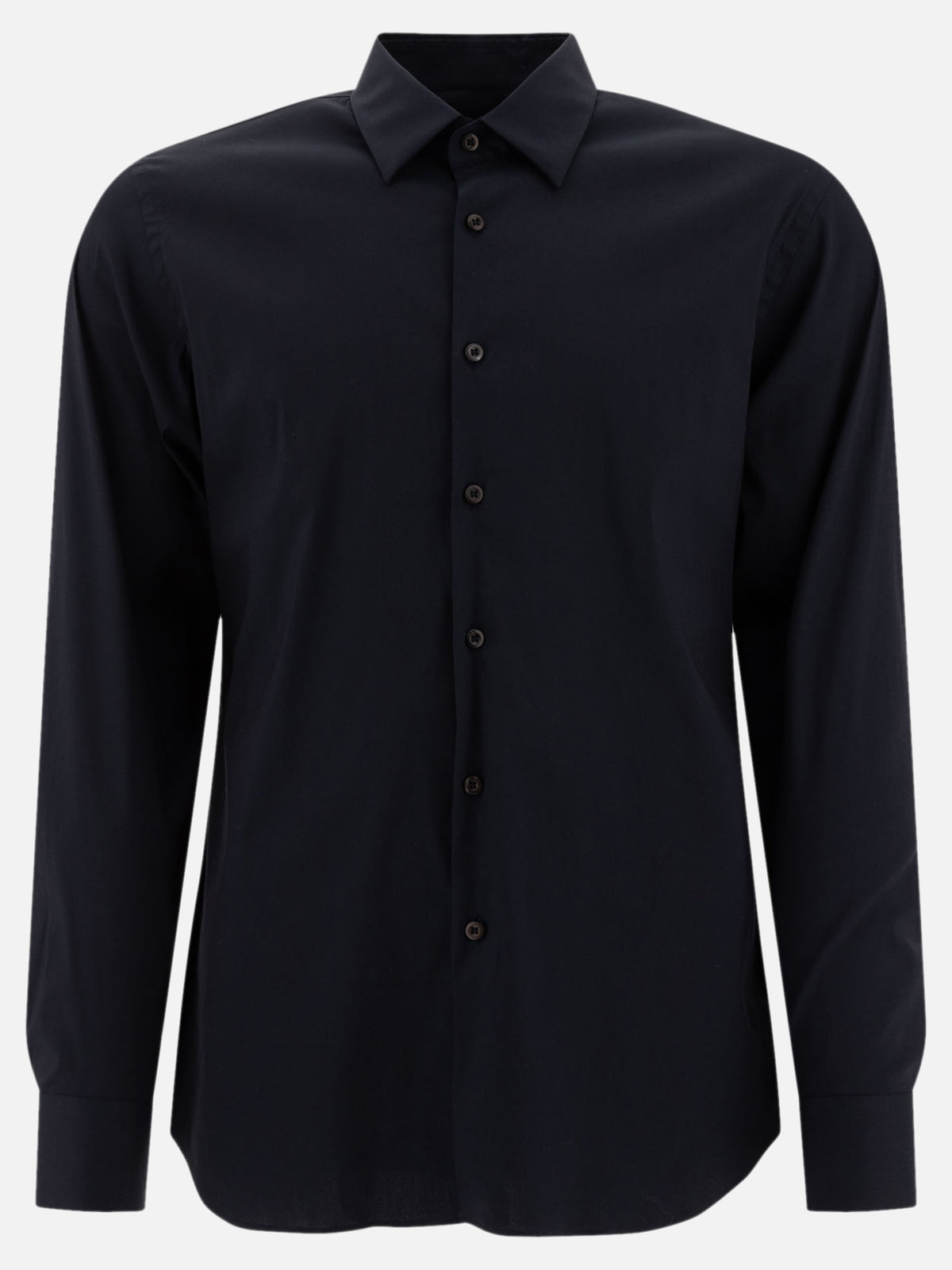Prada Casual Stretch Cotton Shirt Blue - VIETTI