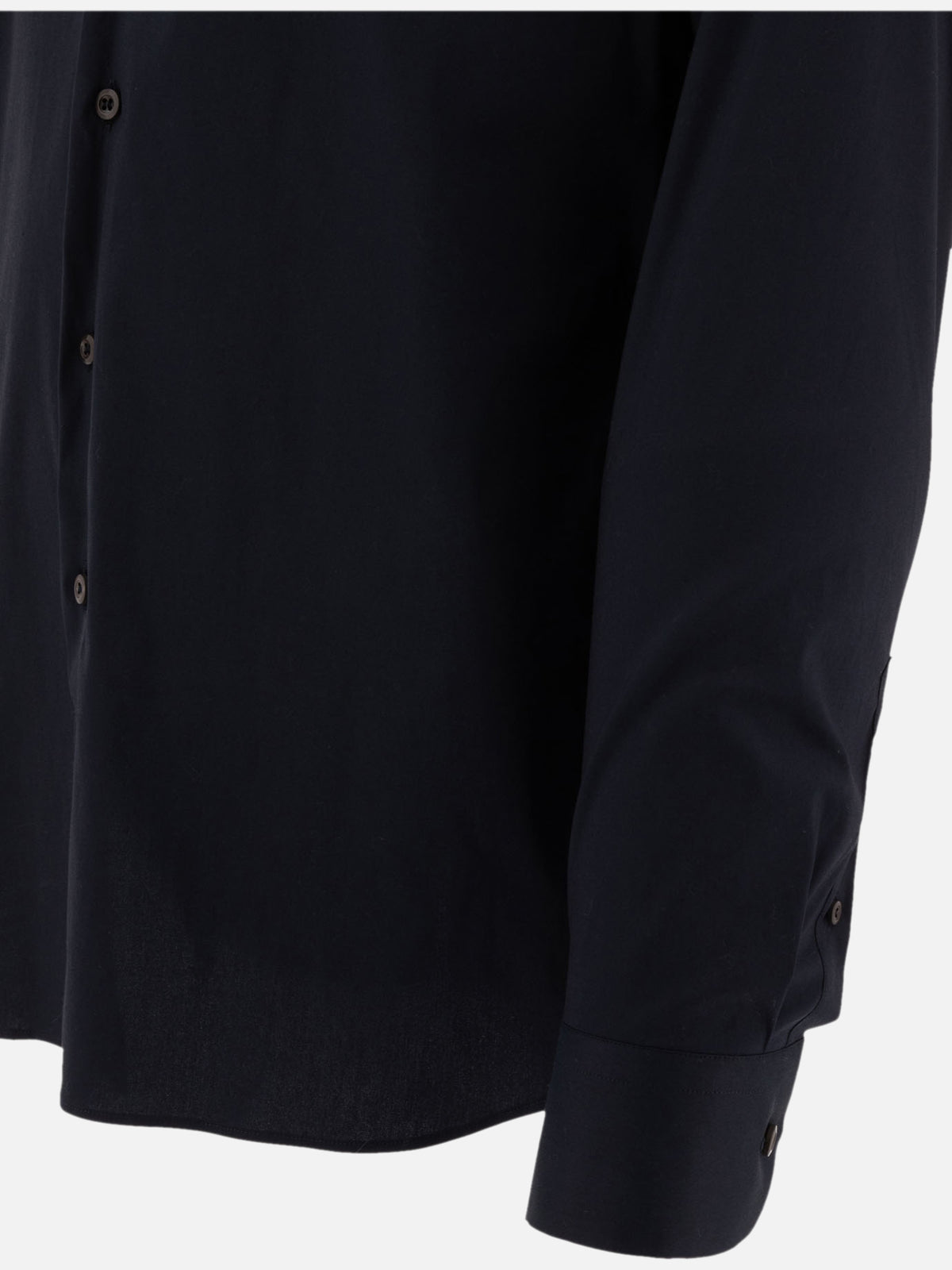 Prada Casual Stretch Cotton Shirt Blue


