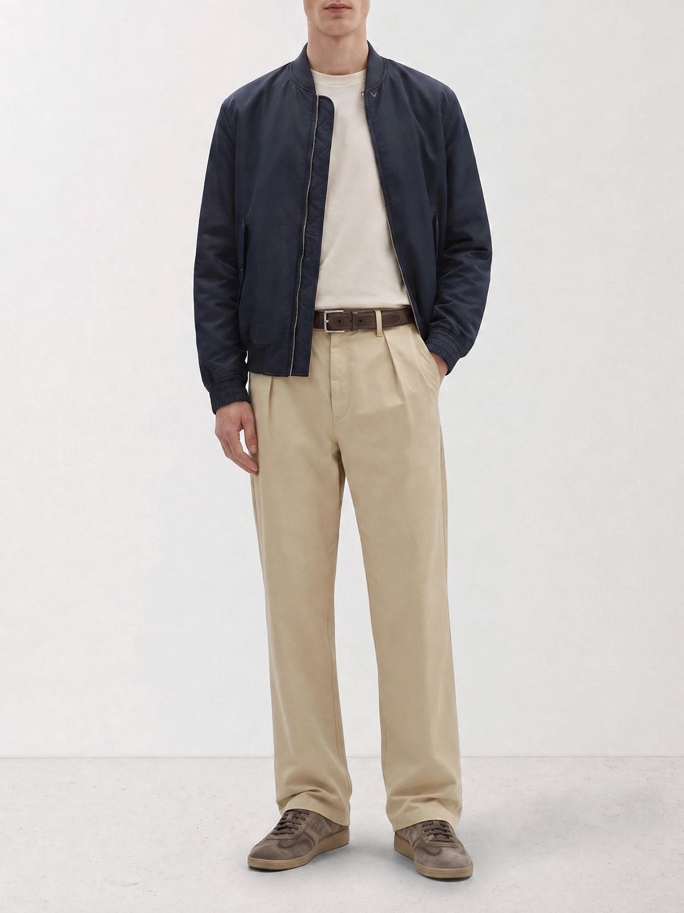 Leisure trousers Solid colour  Beige - Prada Men | PDP | VIETTI Online Store | thumbnail_2