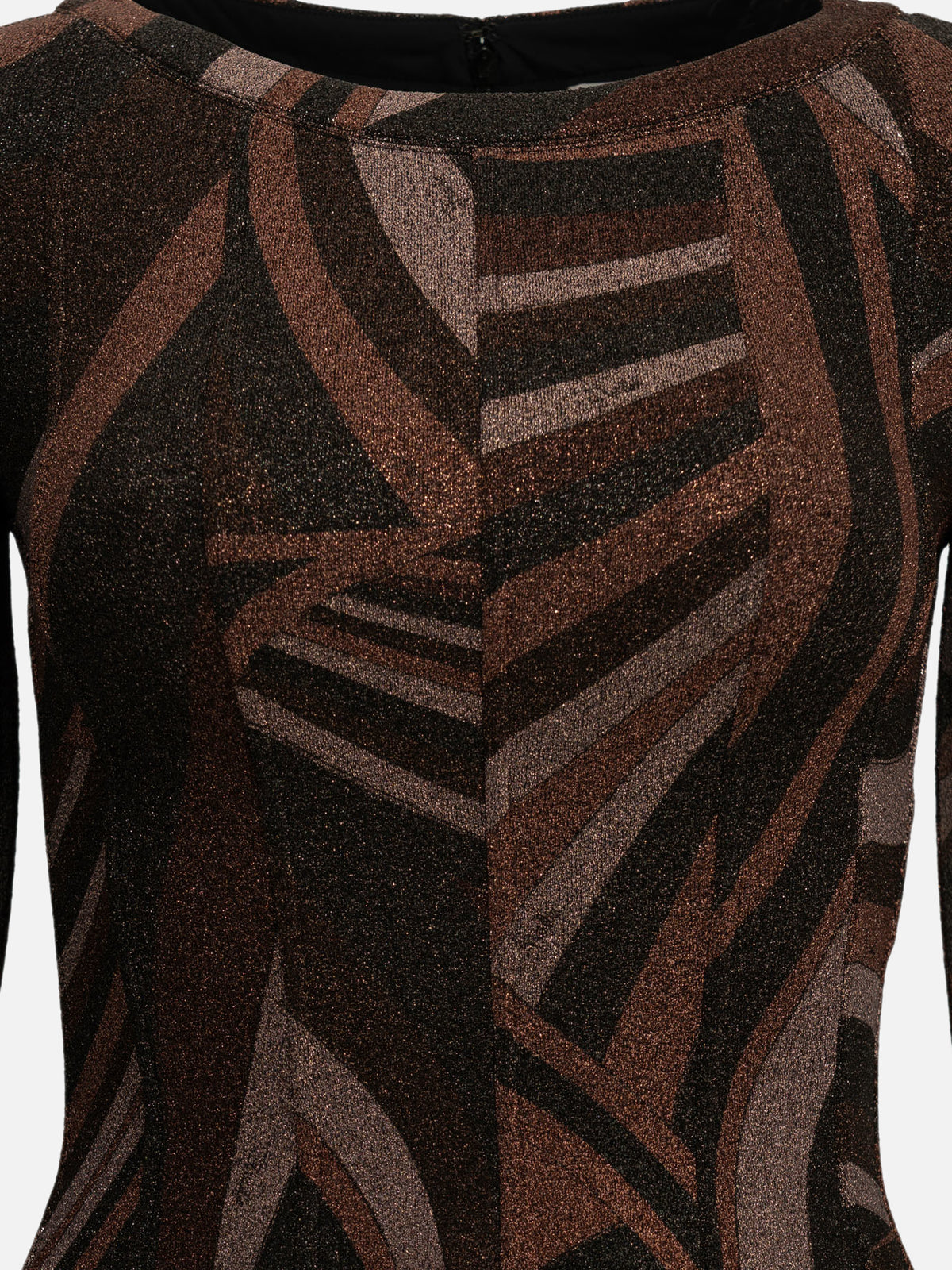Pucci "Iride" Short Dress Bordeaux

