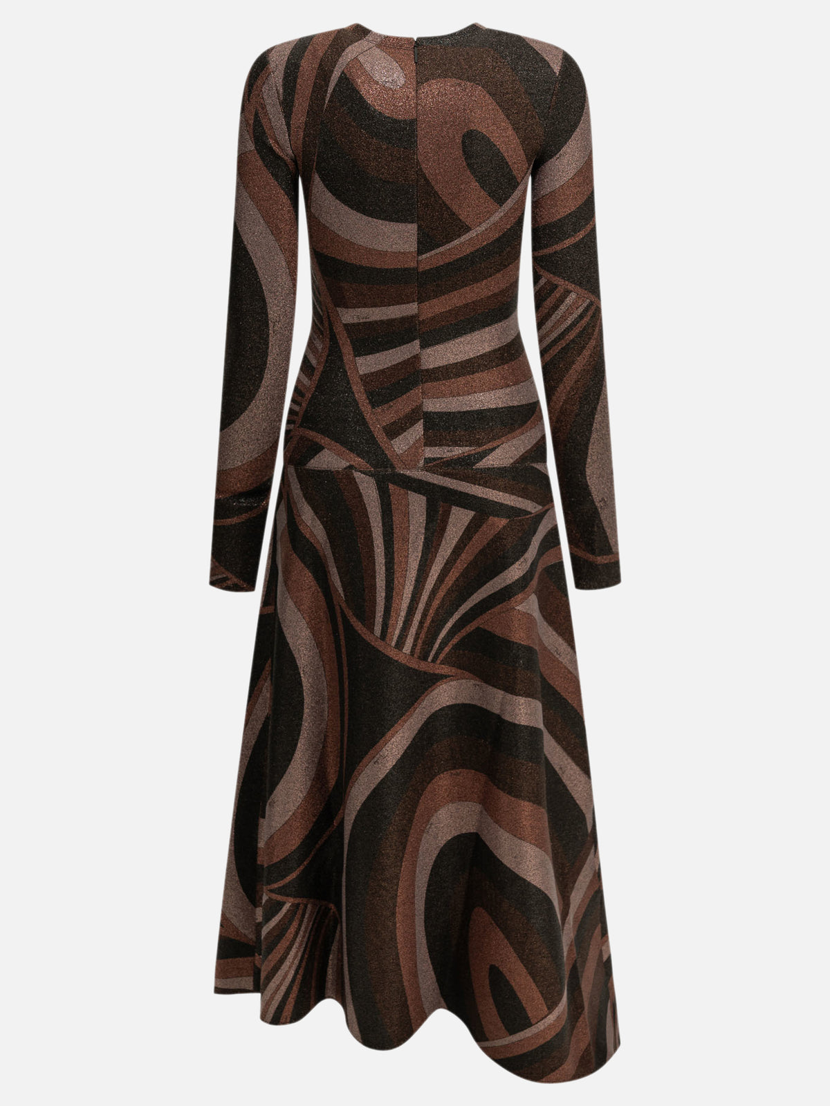 Pucci "Iride" Long Dress Bordeaux

