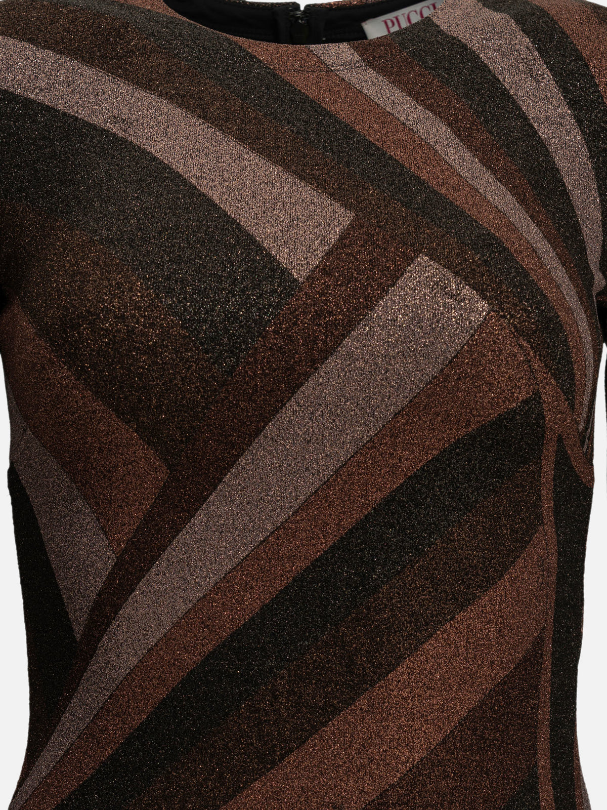 Pucci "Iride" Long Dress Bordeaux - VIETTI