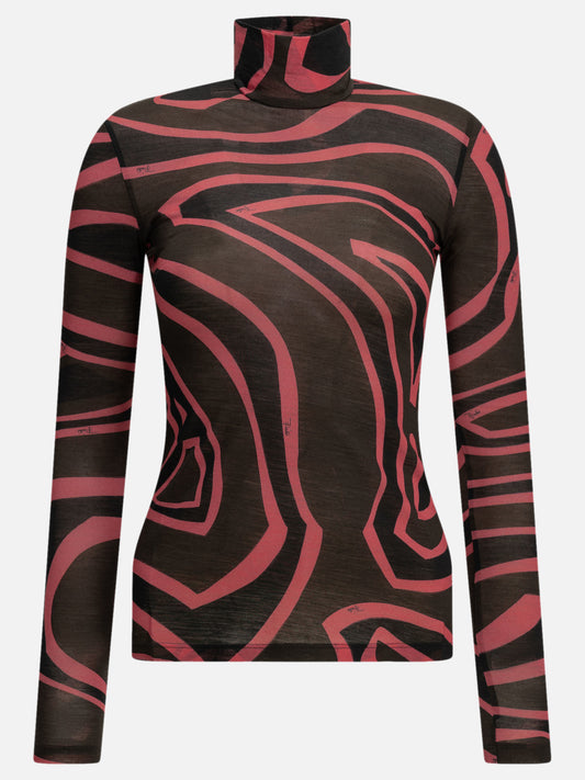 Pucci "Labirinto" Casual Top Brown

