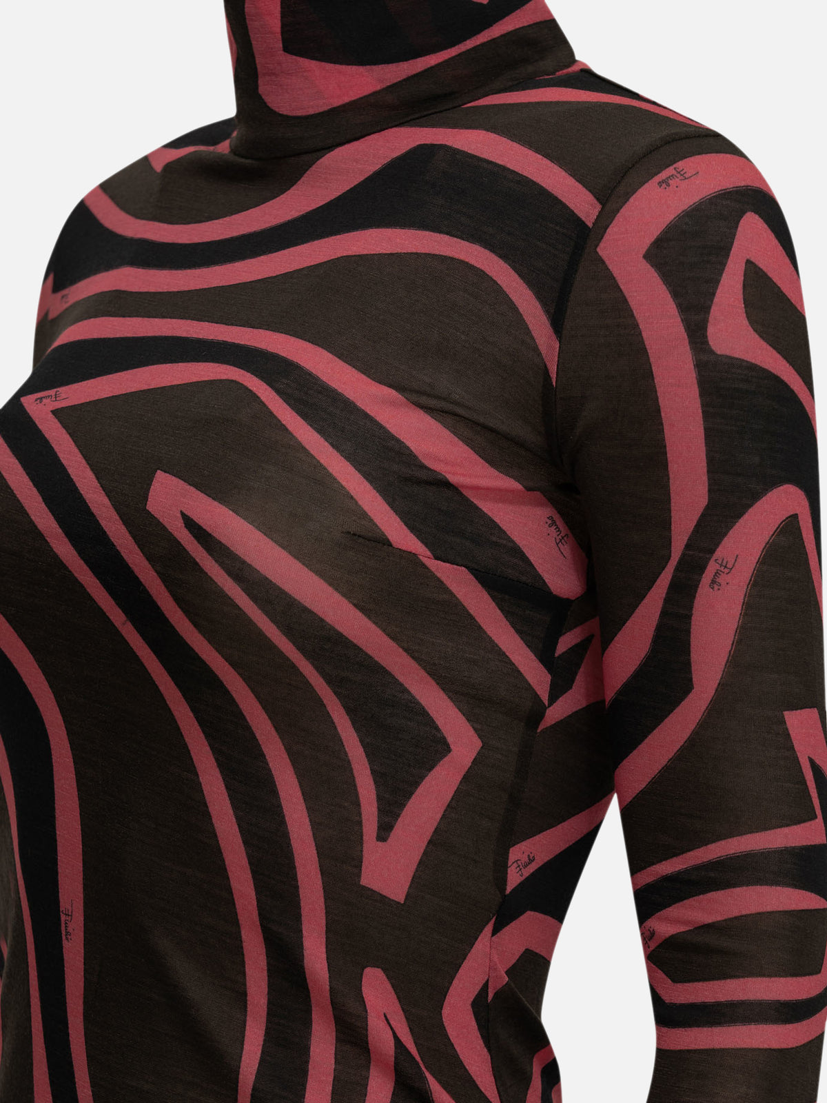 Pucci "Labirinto" Casual Top Brown