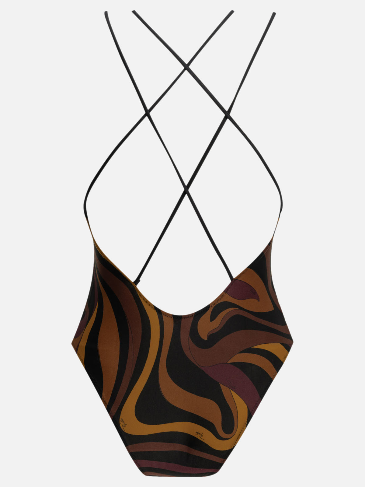 Pucci Costume intero "Marmo" Bordeaux - VIETTI