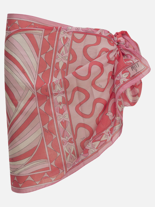 Pucci Printed pareo Pink


