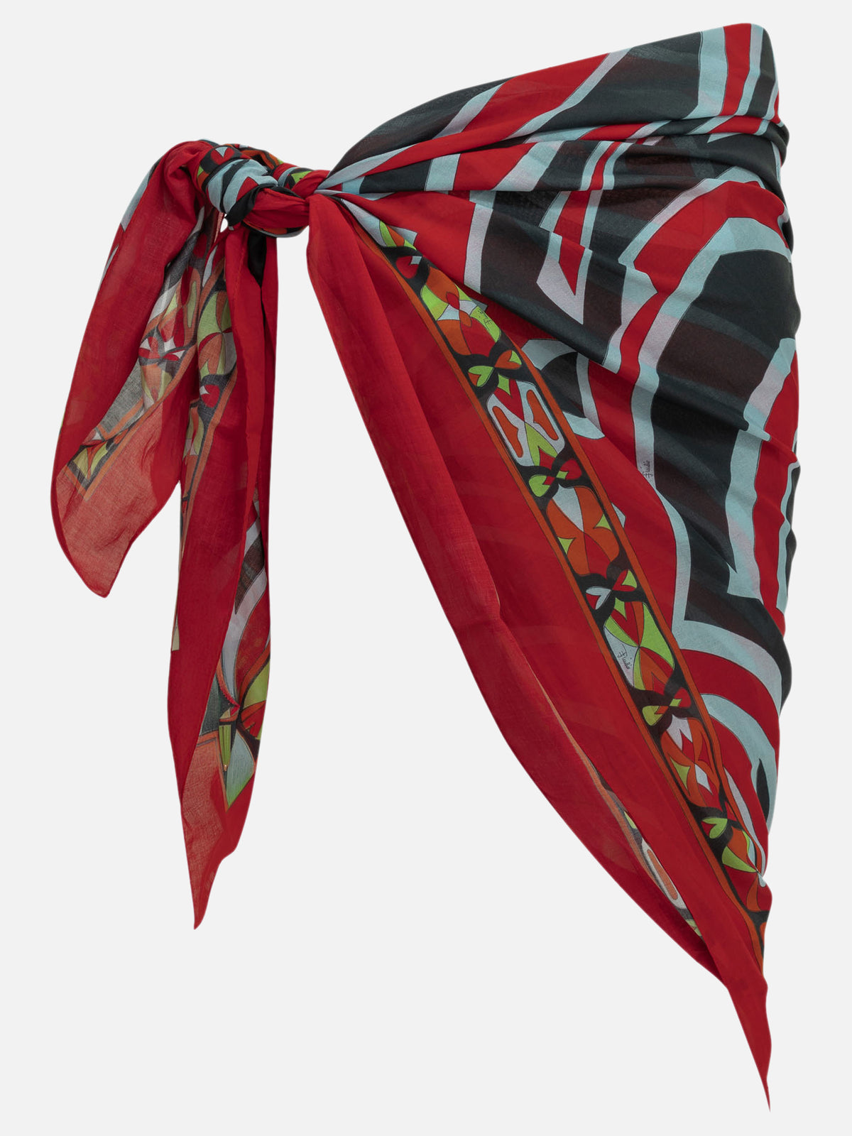 Pucci "Labyrinth" Pareo Multicolor - VIETTI